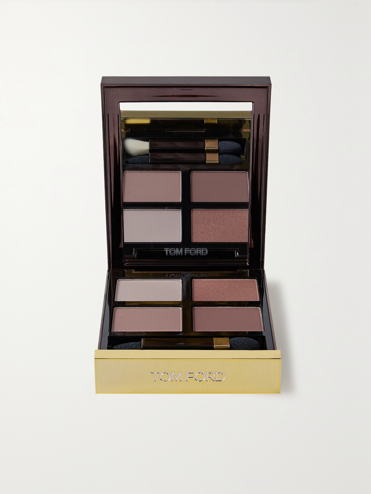 Shop Tom Ford Eye Color Quad In Brown