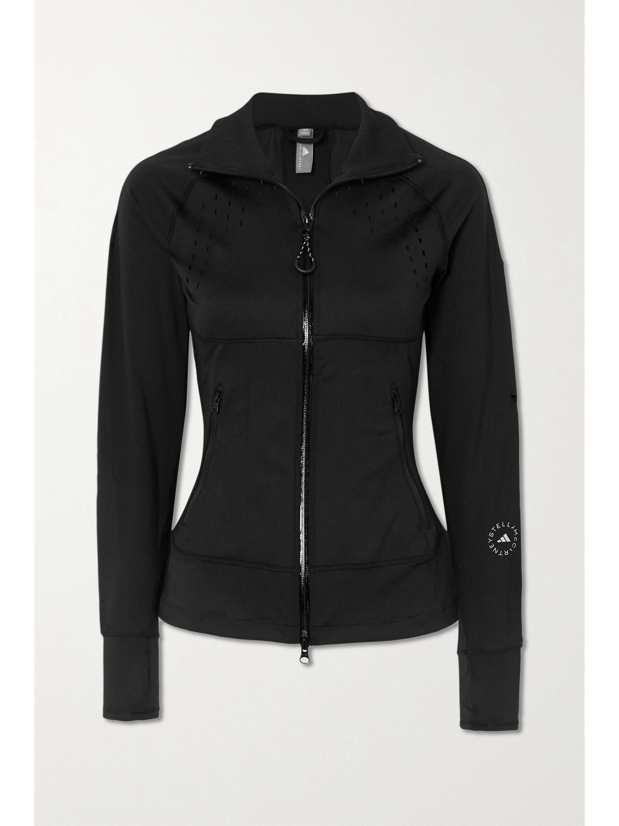 adidas mesh jacket black