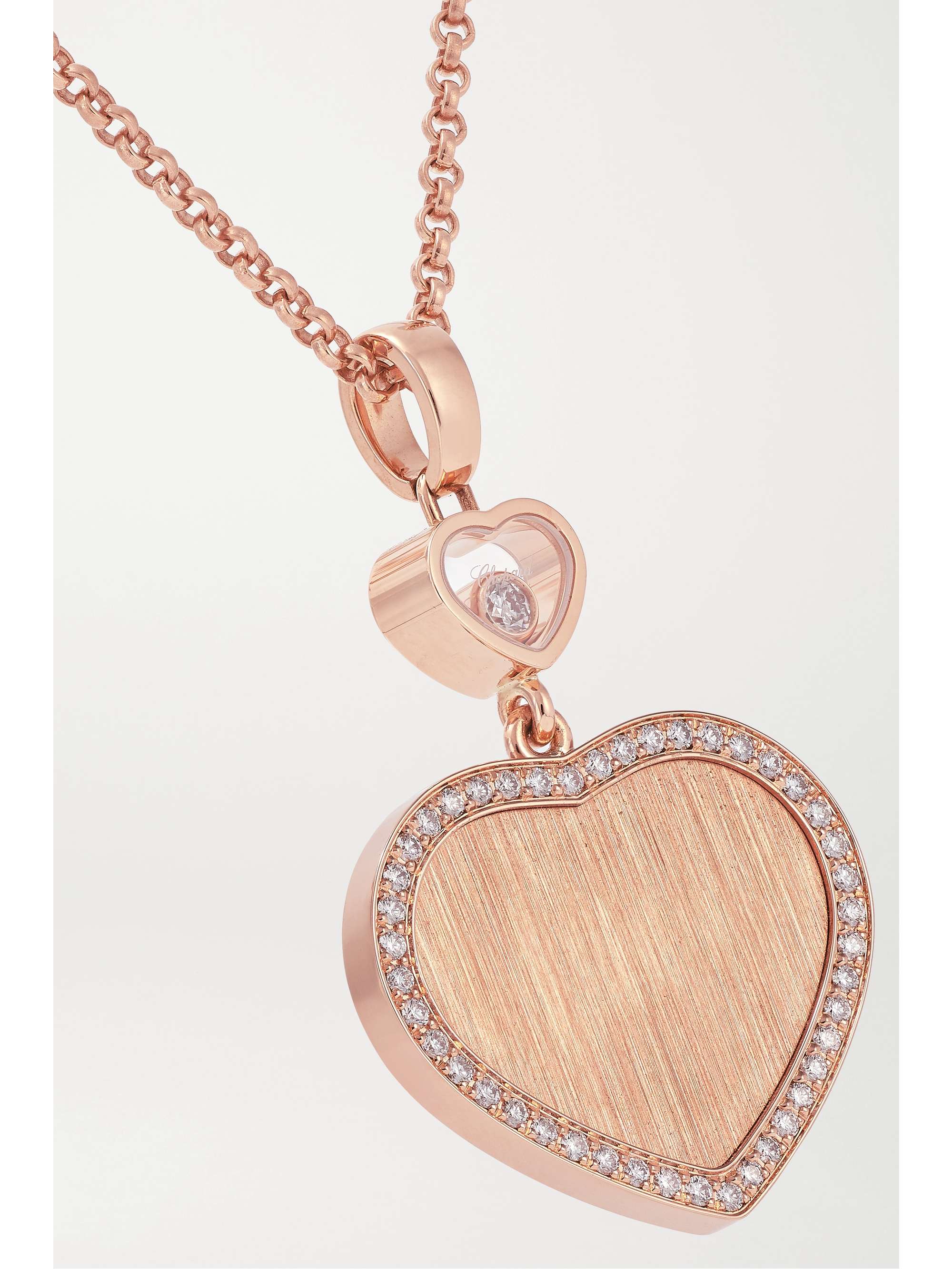 Rose gold Happy Hearts 18-karat rose 