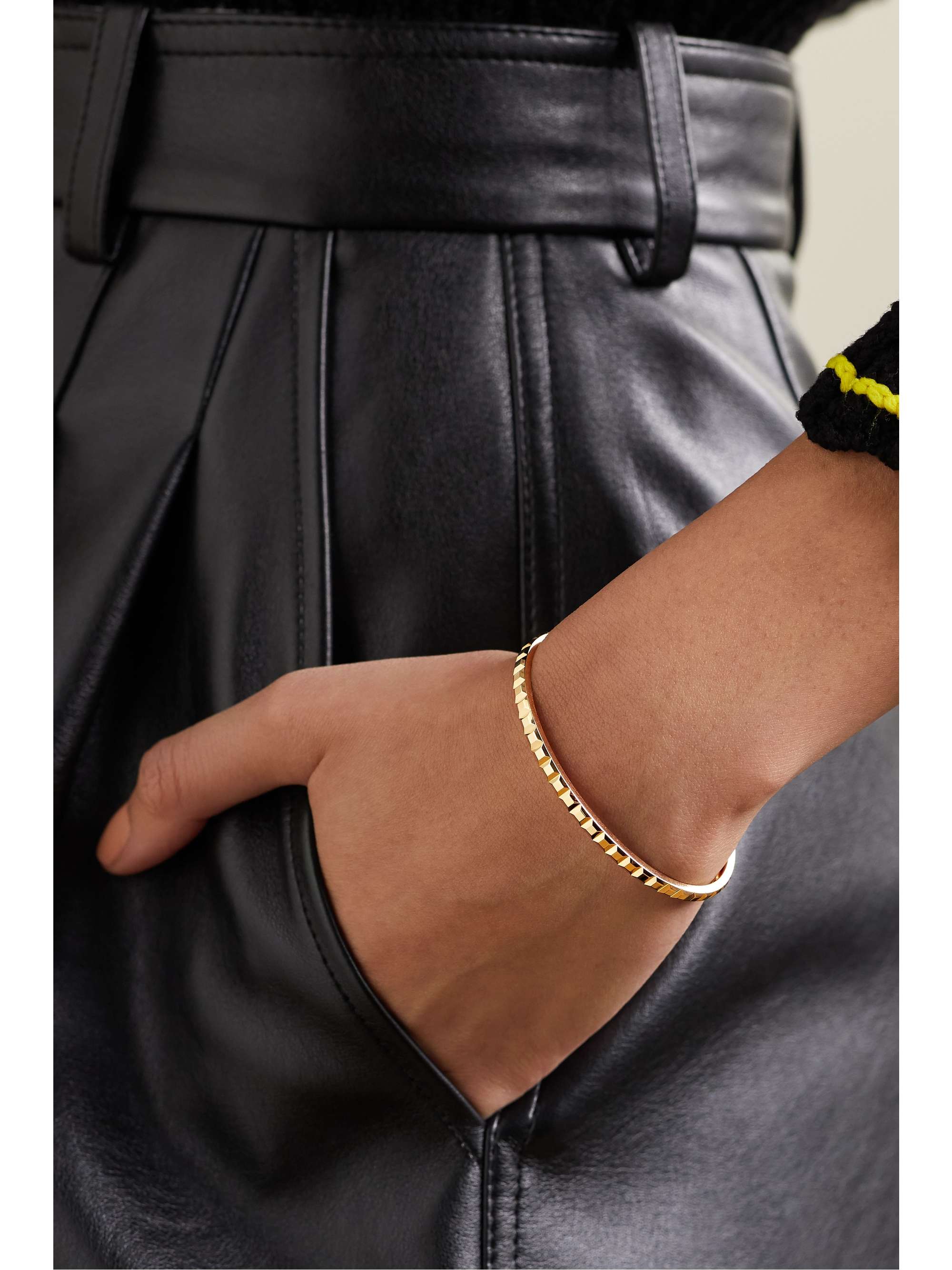 BOUCHERON Quatre Clou de Paris 18-karat gold bracelet