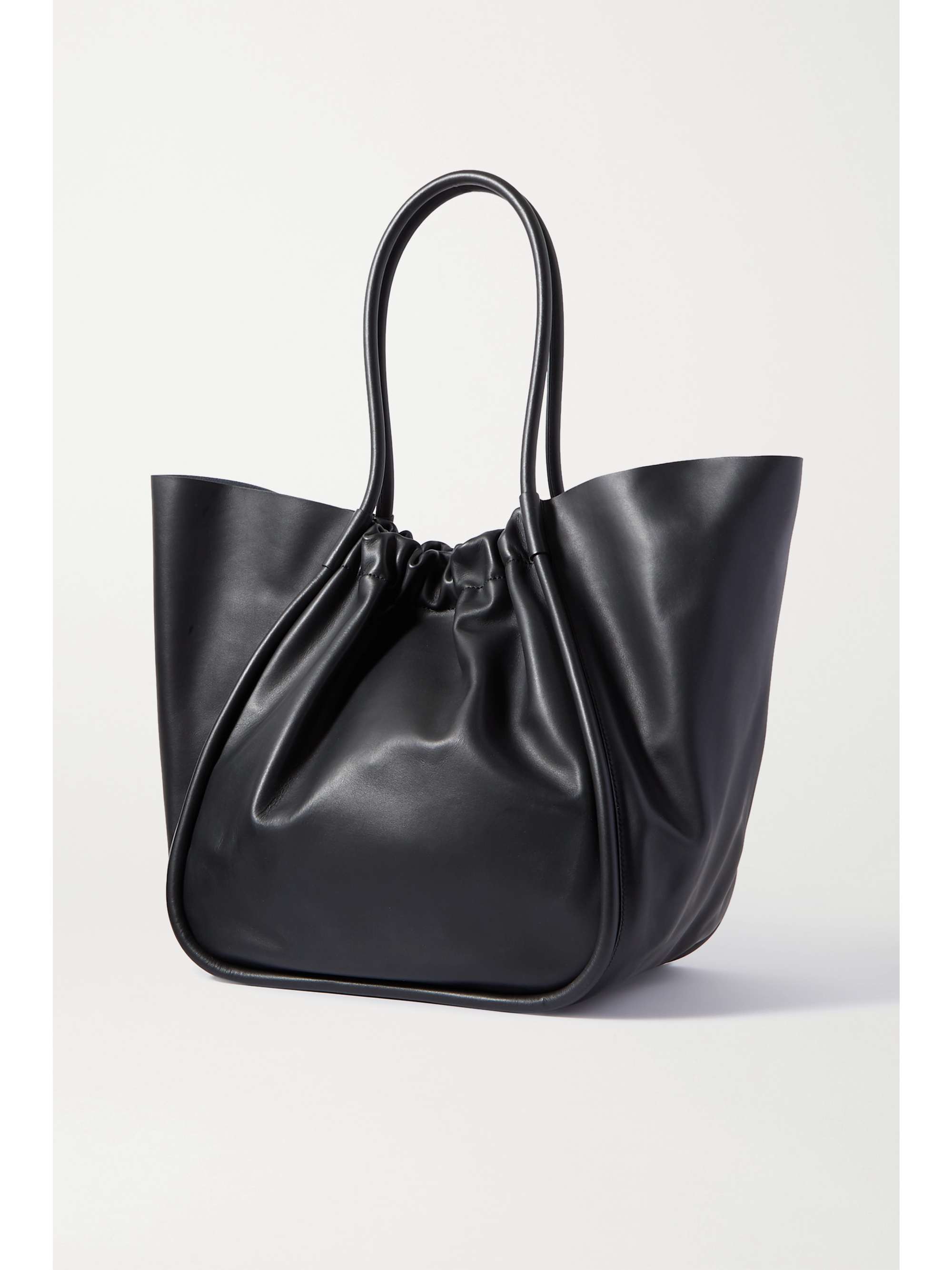PROENZA SCHOULER XL ruched paneled leather tote