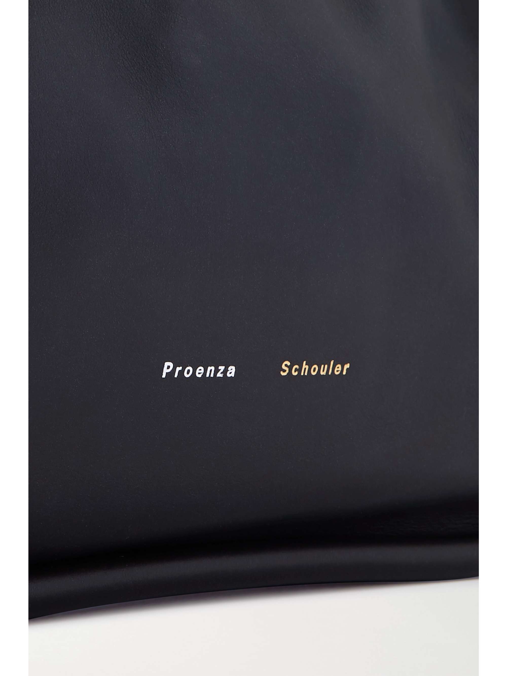 PROENZA SCHOULER XL ruched paneled leather tote