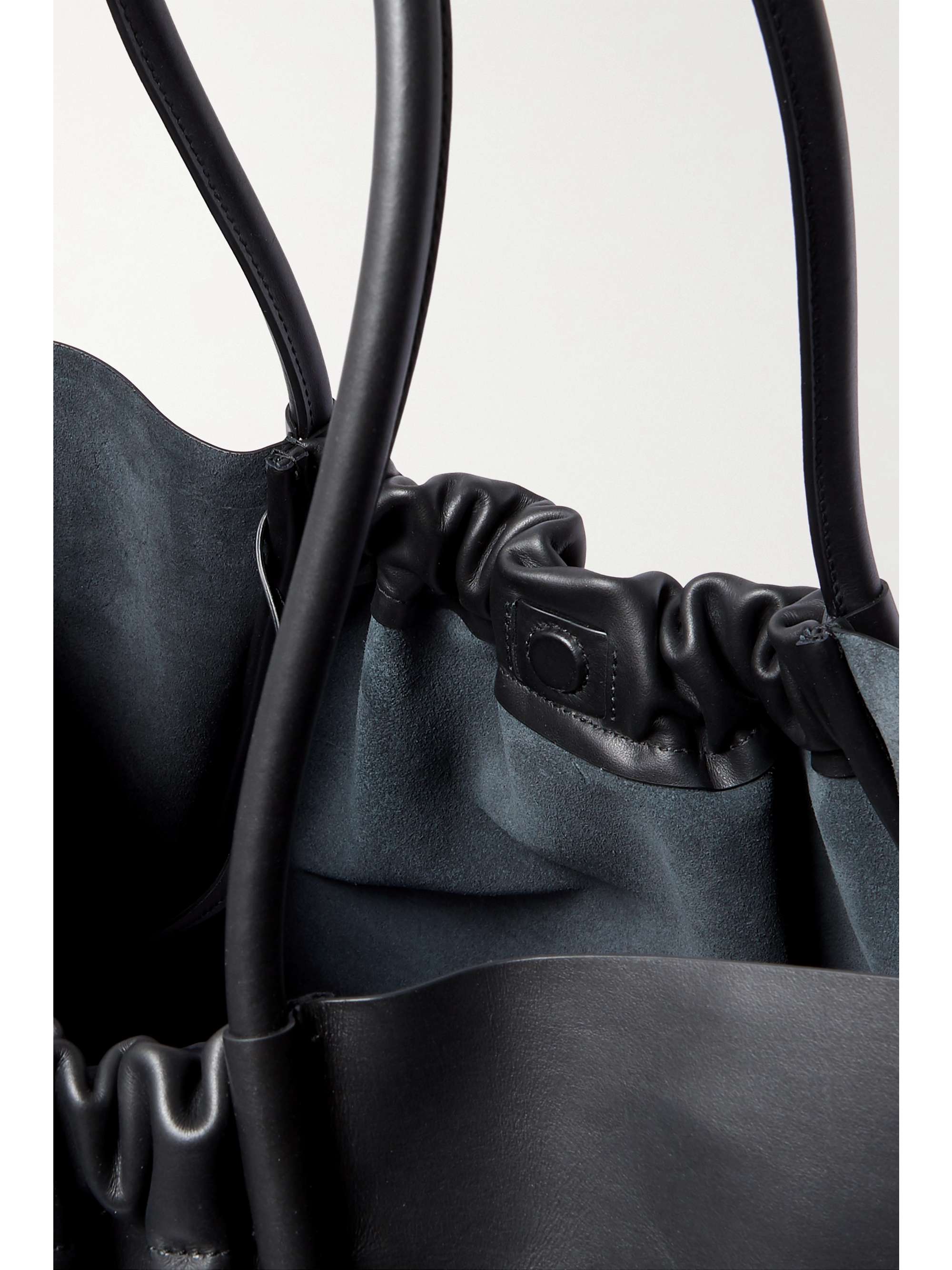 PROENZA SCHOULER XL ruched paneled leather tote