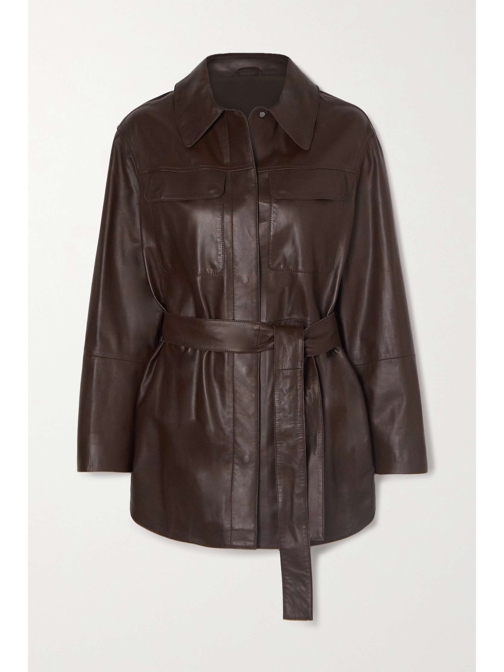 LOEWE Fringed printed wool, silk and cashmere-blend scarf