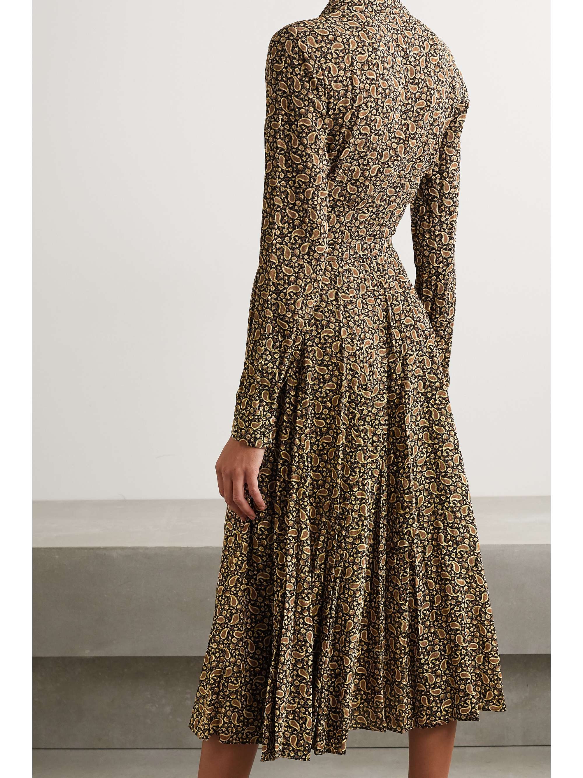 michael kors paisley print dress