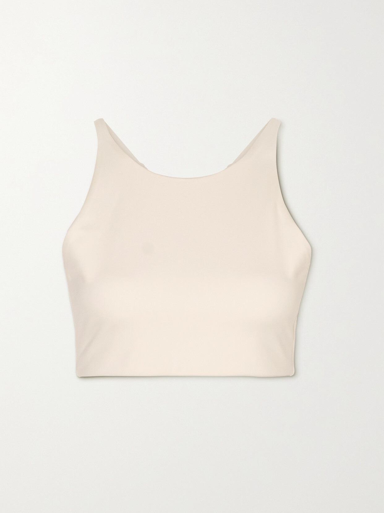 Girlfriend Collective + Net Sustain Topanga Recycled Stretch Sports Bra - Ivory