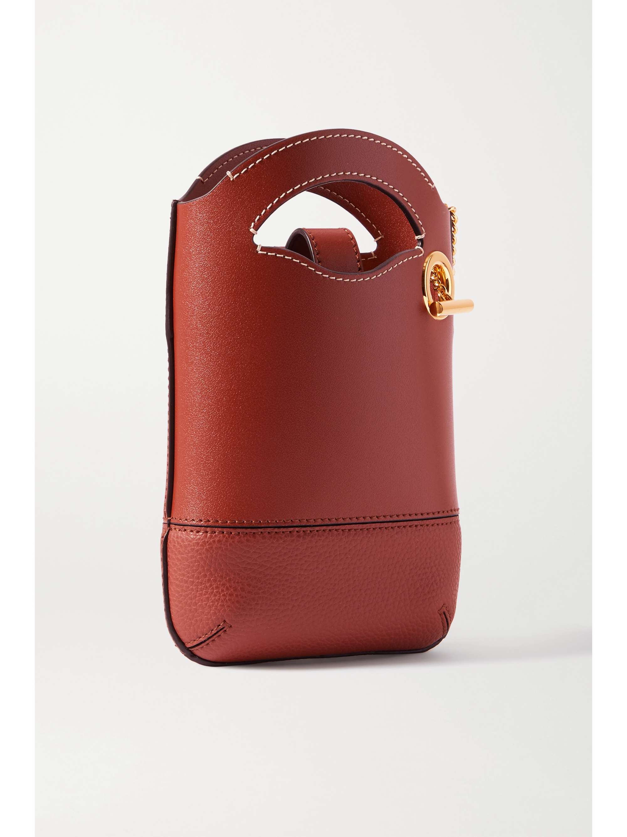 CHLOÉ Walden tasseled suede and leather shoulder bag