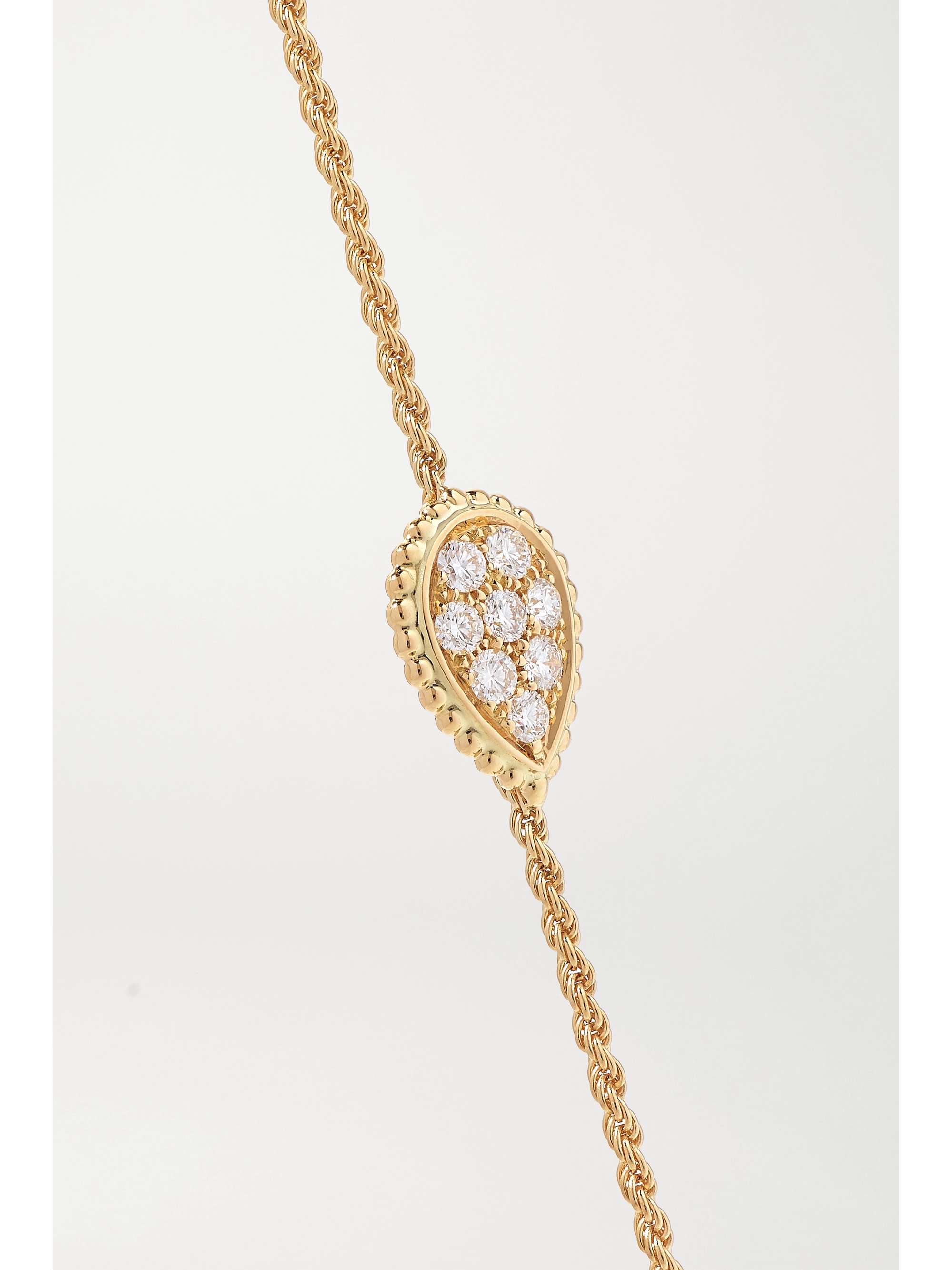 BOUCHERON Serpent Bohème 18-karat gold diamond bracelet