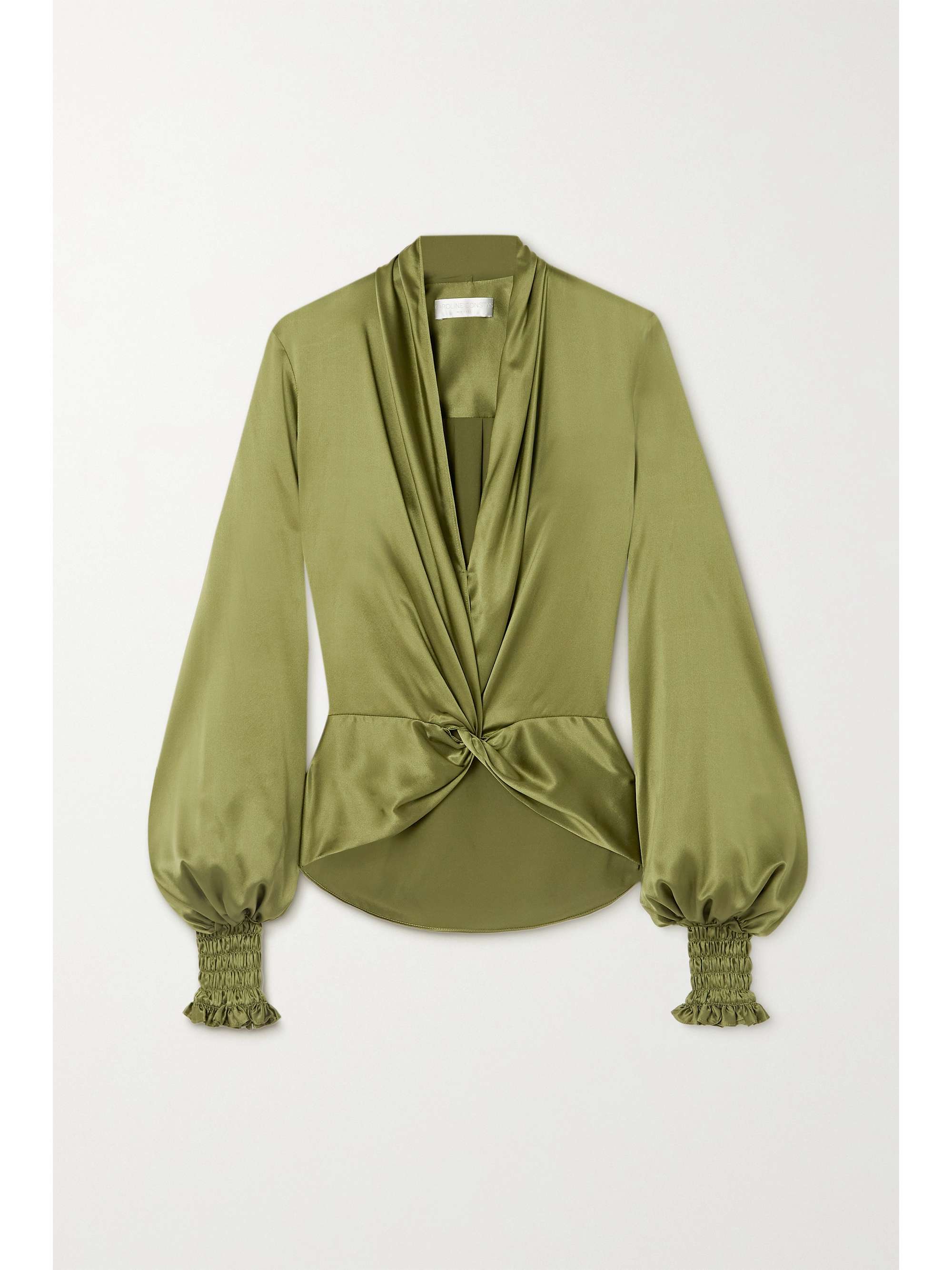 satin blouse | CAROLINE CONSTAS 