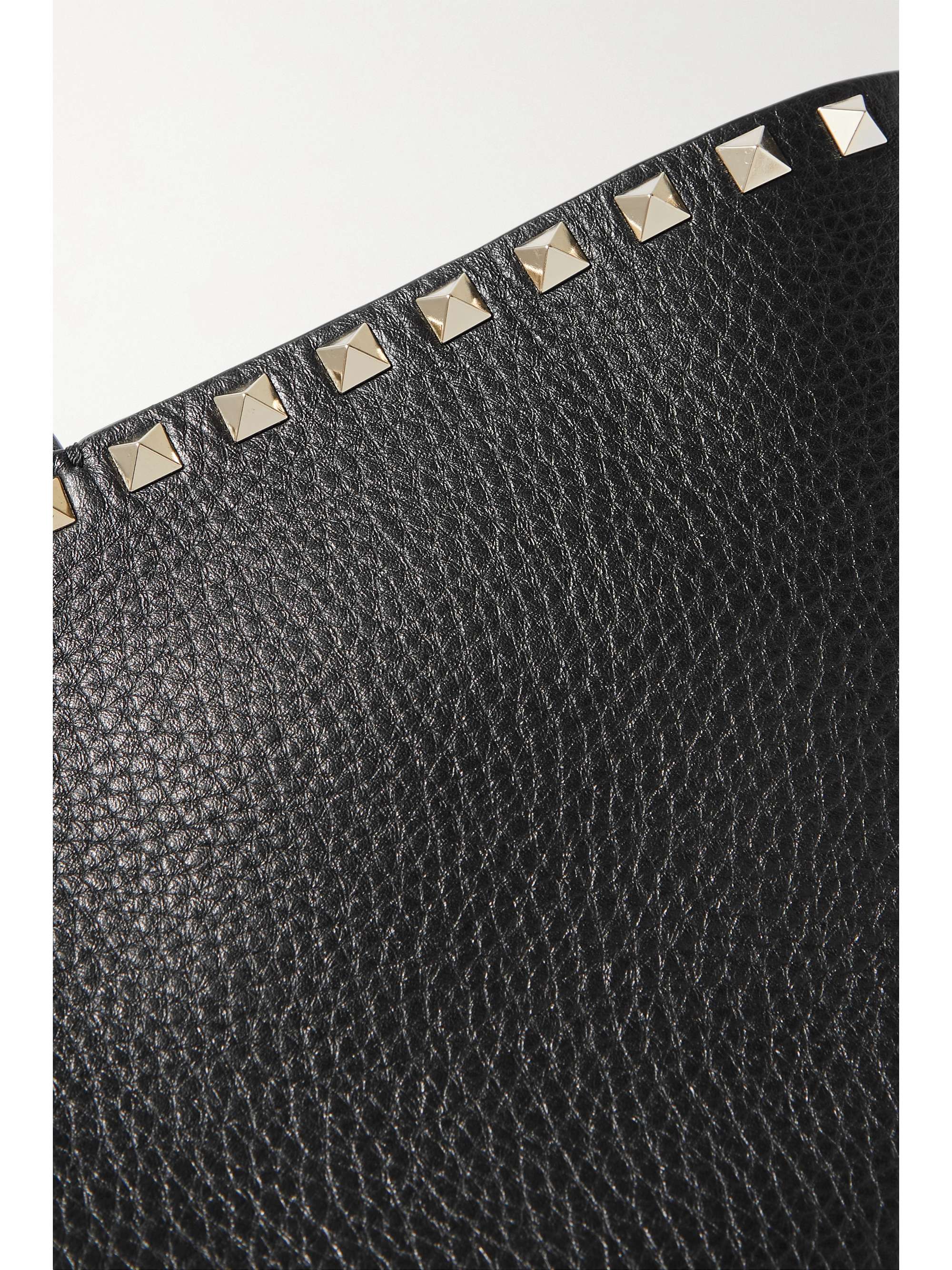 VALENTINO Valentino Garavani Rockstud textured-leather tote