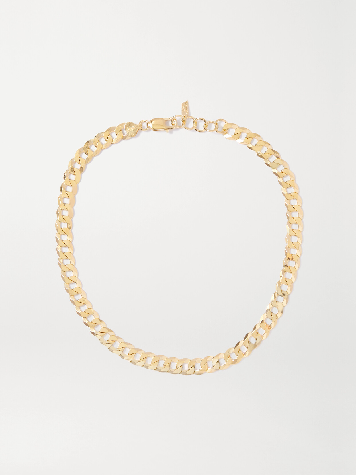 Loren Stewart Gold-plated Round Link Chain Necklace In Gold