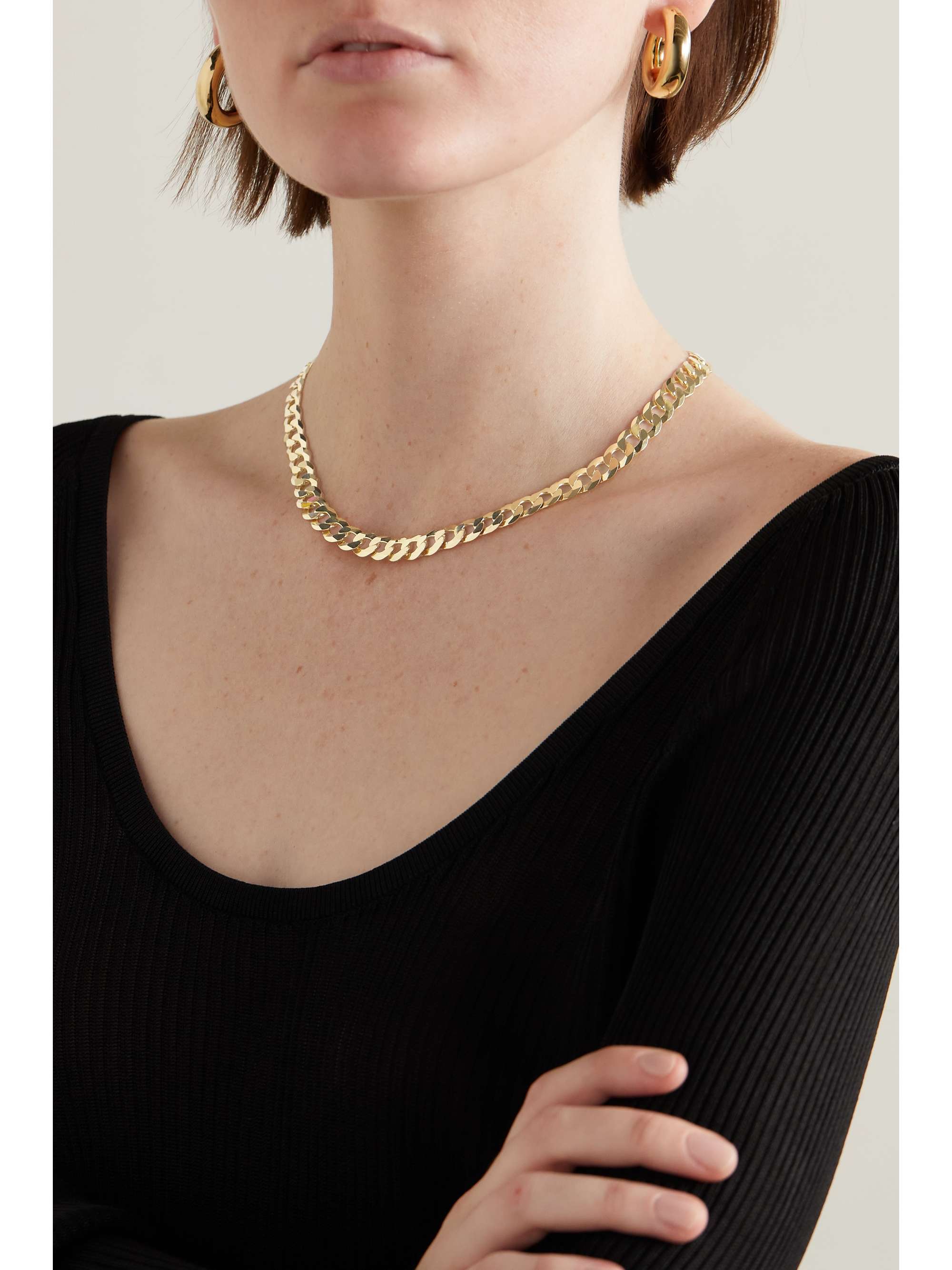 LOREN STEWART + NET SUSTAIN gold vermeil necklace