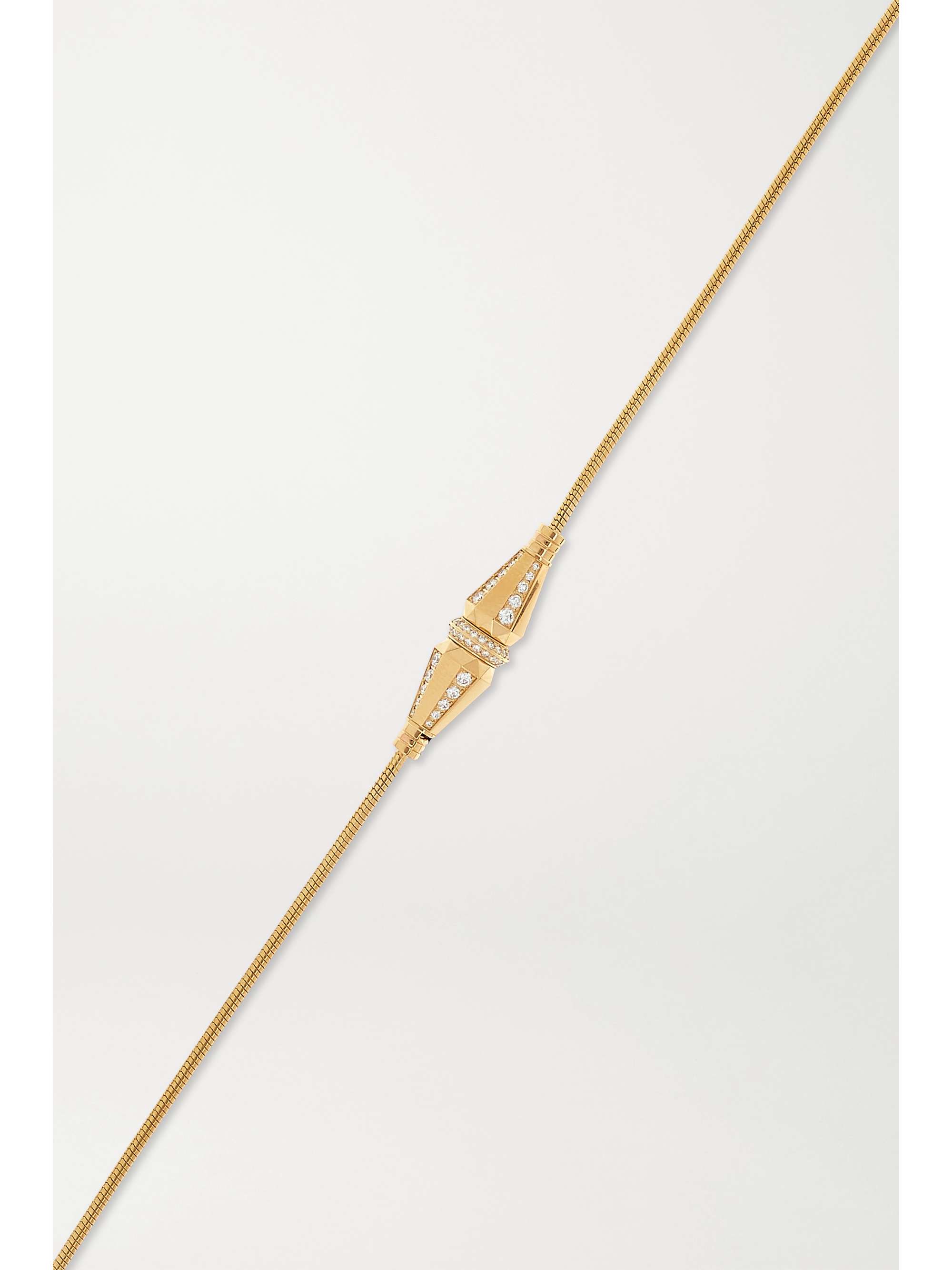 BOUCHERON Jack de Boucheron 18-karat gold diamond necklace
