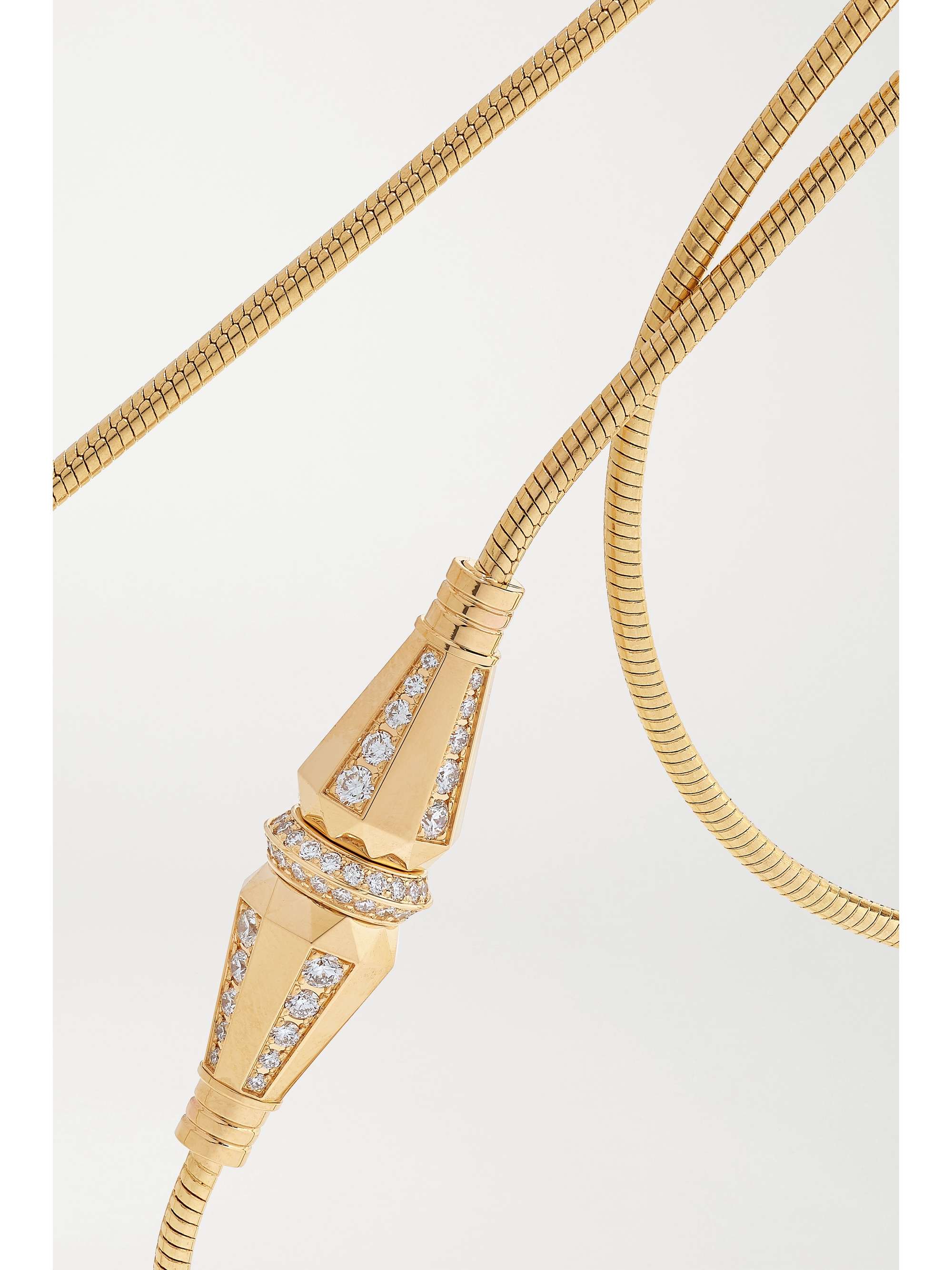 BOUCHERON Jack de Boucheron 18-karat gold diamond necklace
