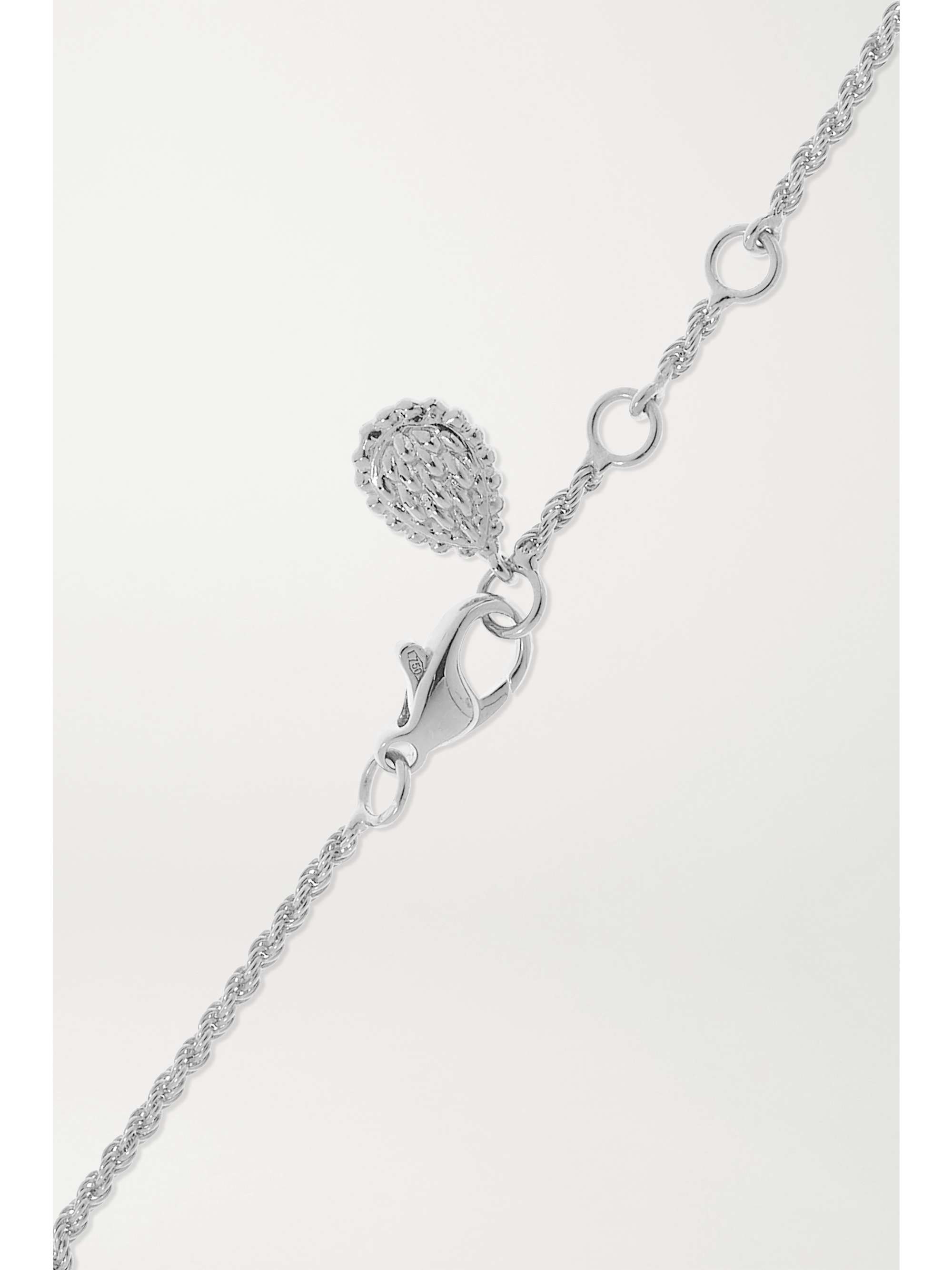 BOUCHERON Serpent Bohème 18-karat white gold diamond bracelet