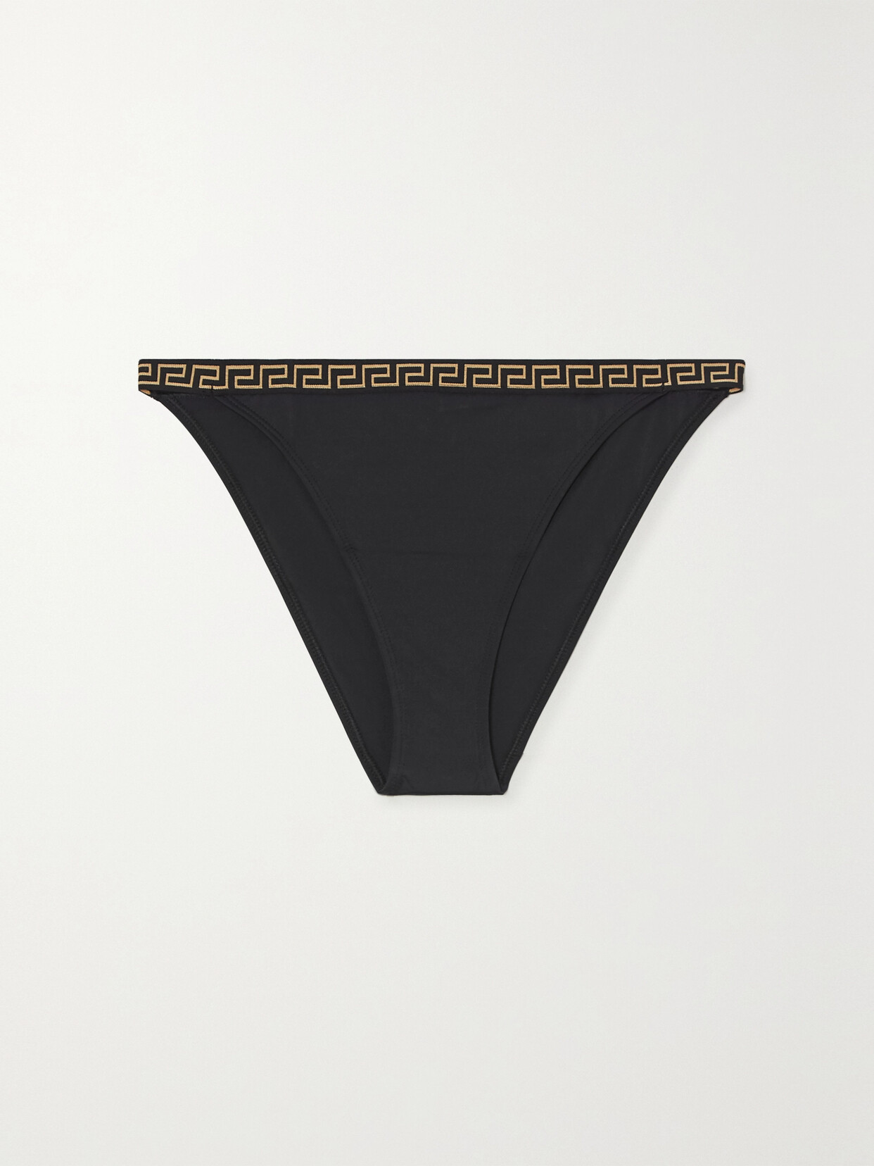 Versace - Jacquard-trimmed...