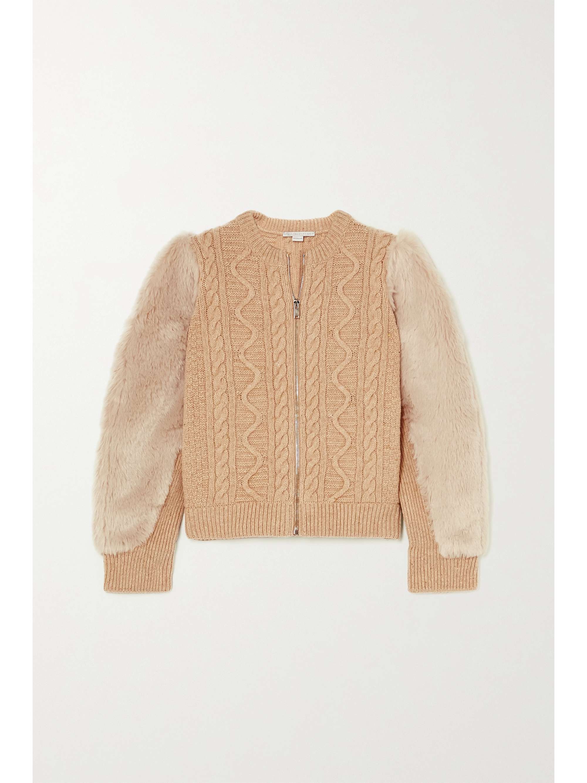 wool fuzzy jacket