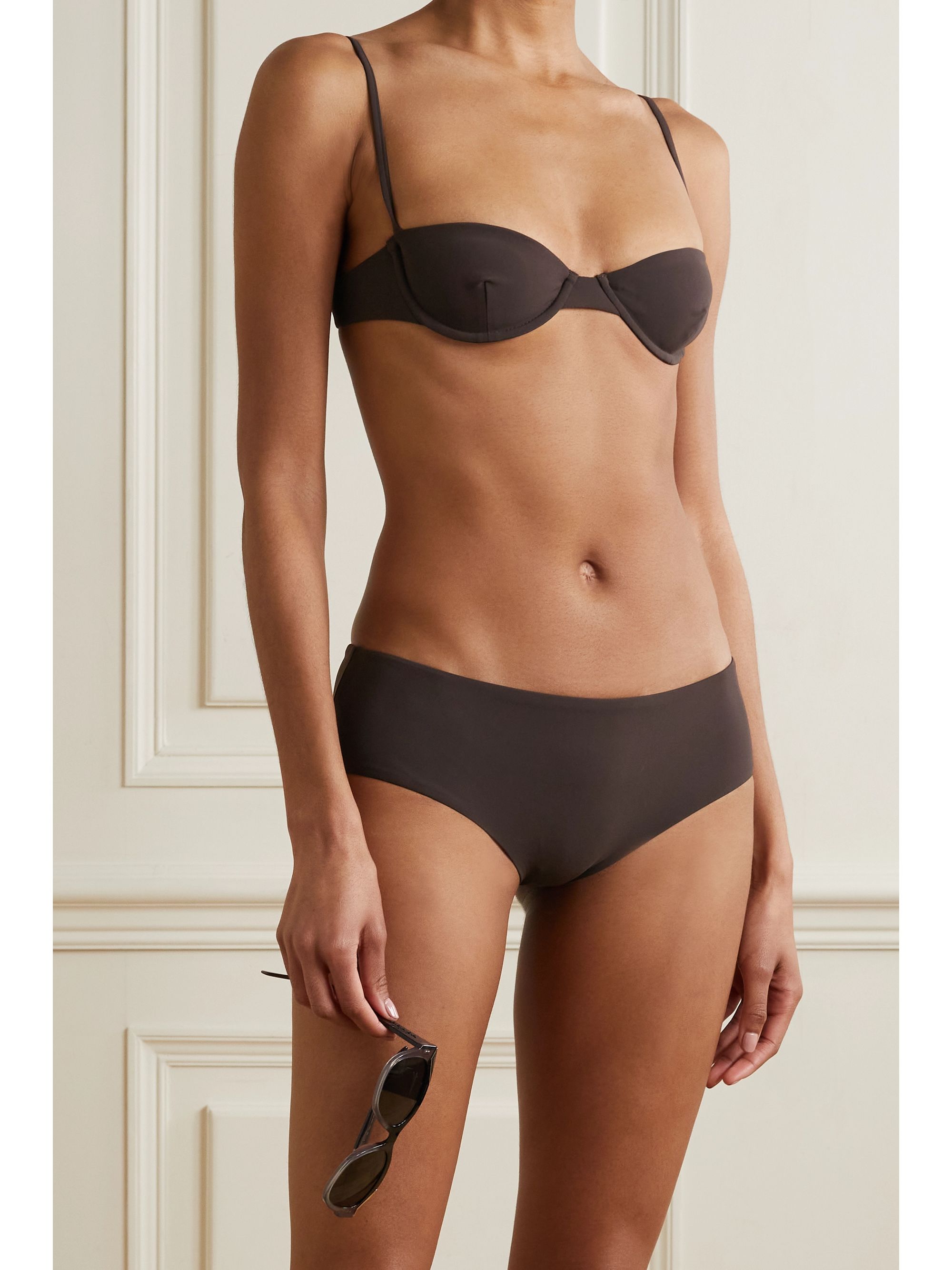 Chocolate Bikini briefs | ANEMONE | NET 