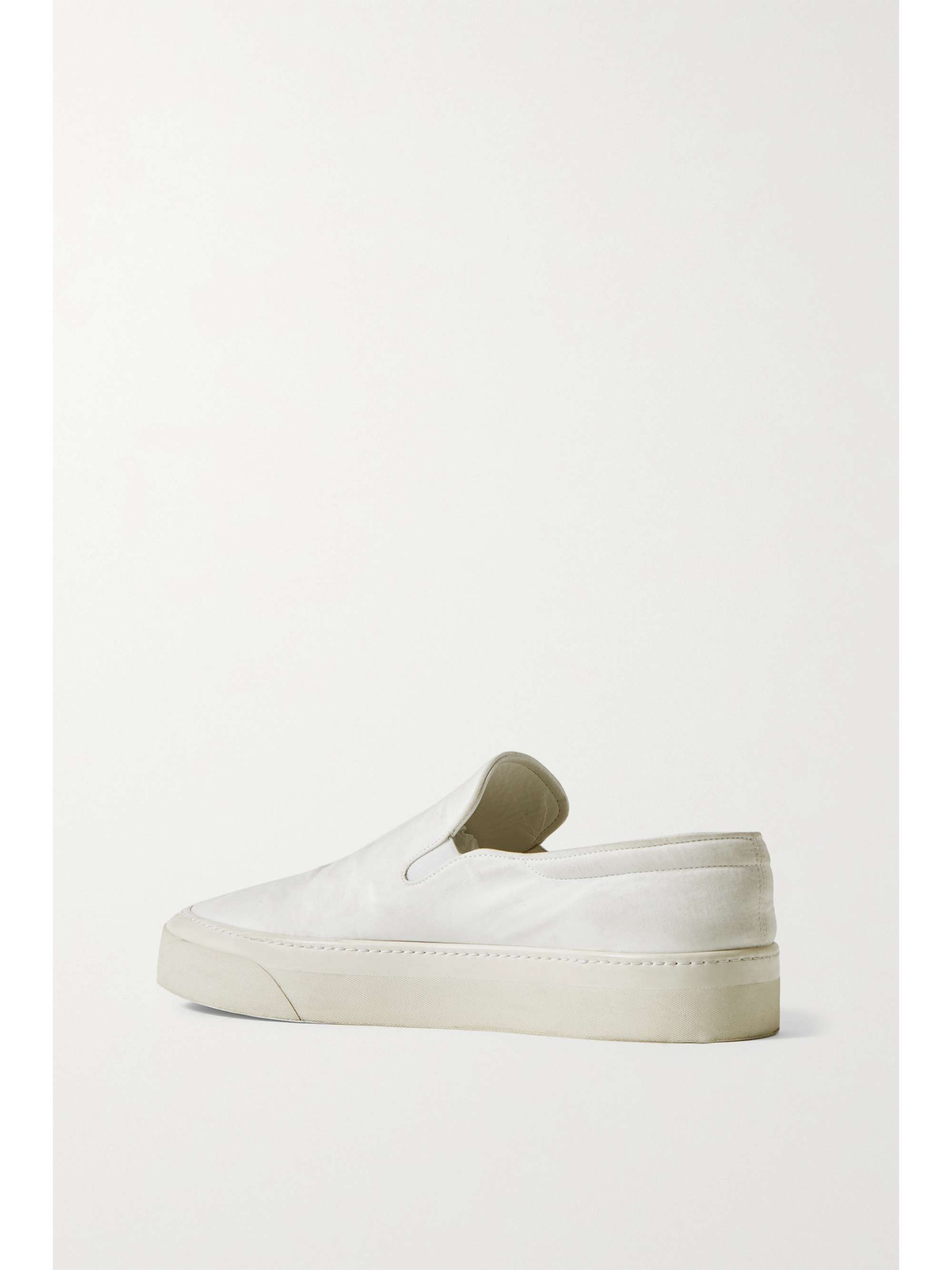 THE ROW Marie H canvas slip-on sneakers