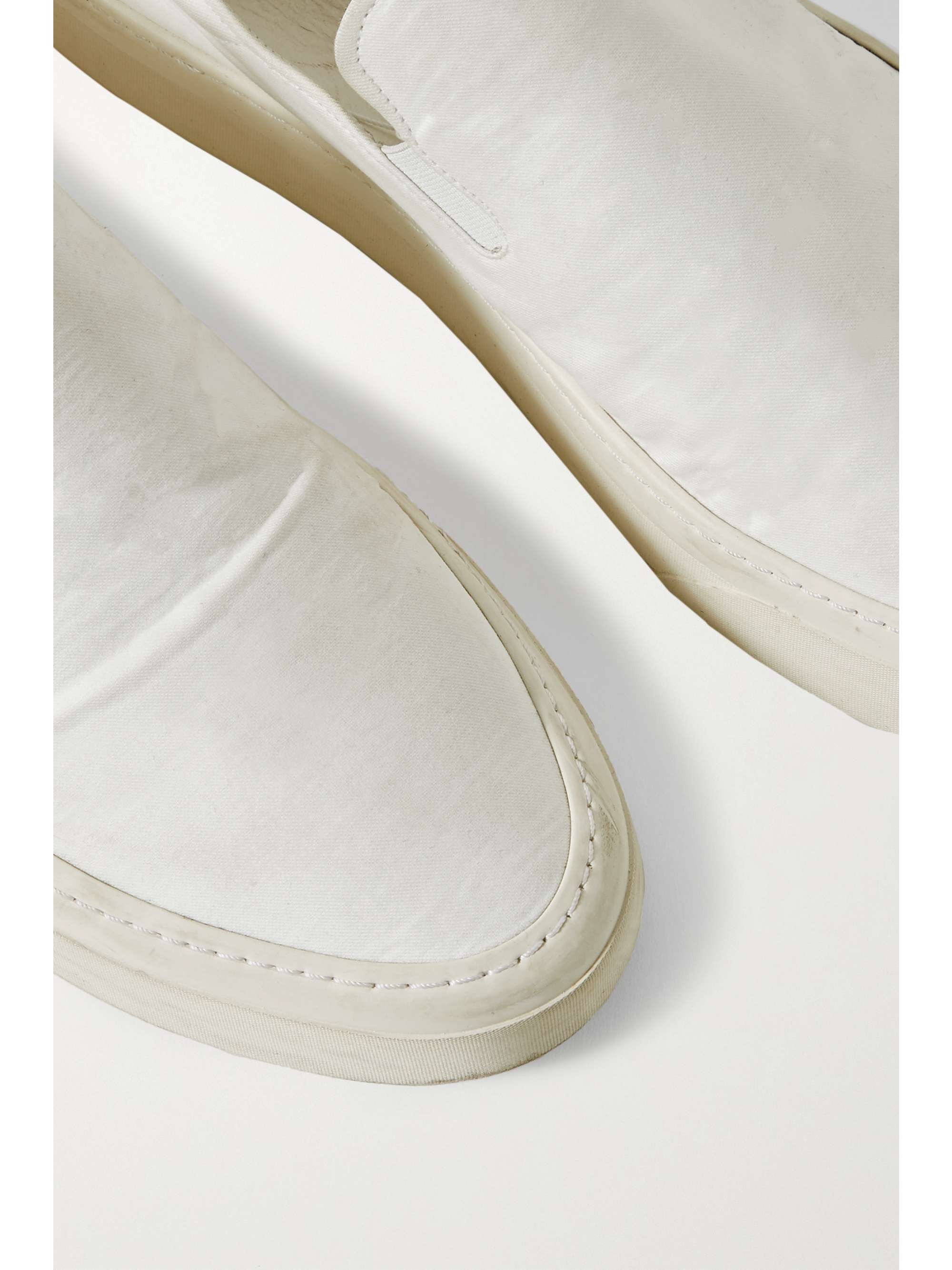THE ROW Marie H canvas slip-on sneakers