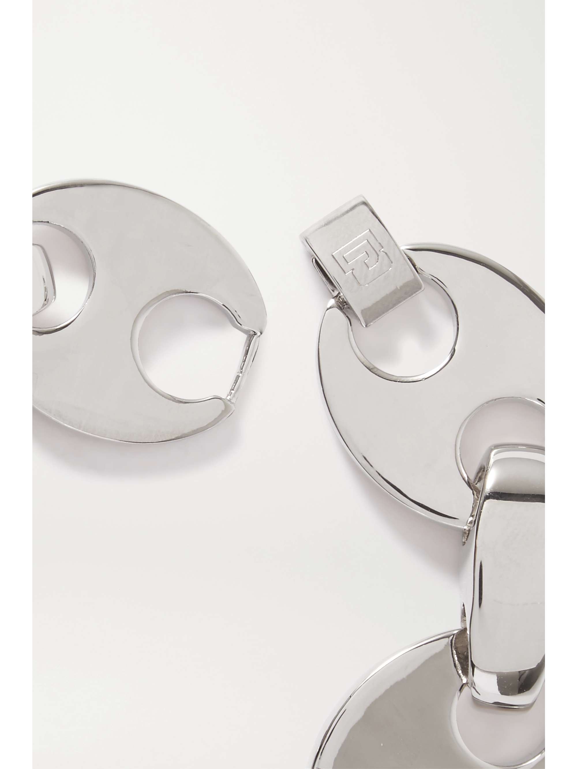 PACO RABANNE Eight silver-tone bracelet
