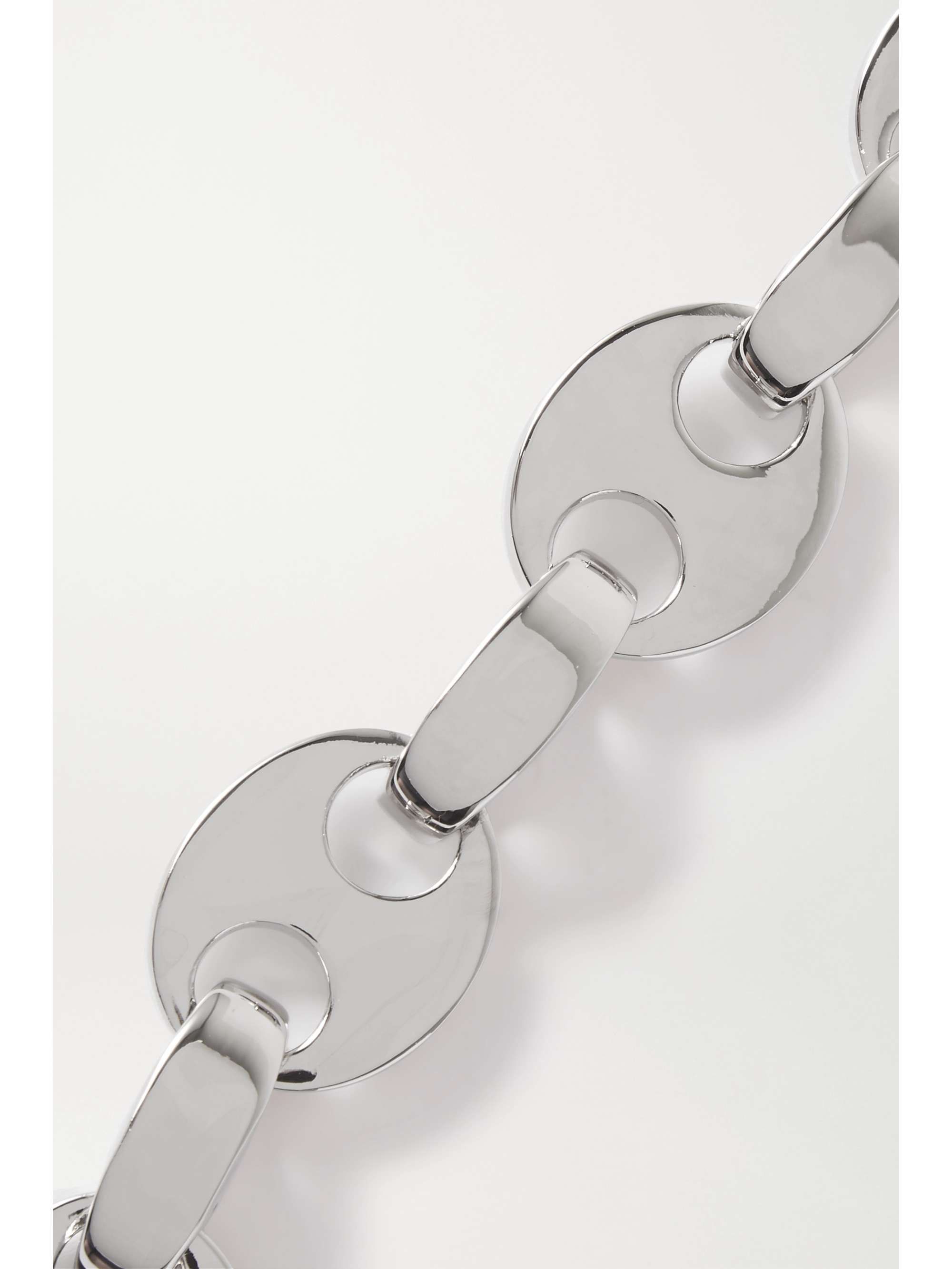 PACO RABANNE Eight silver-tone bracelet