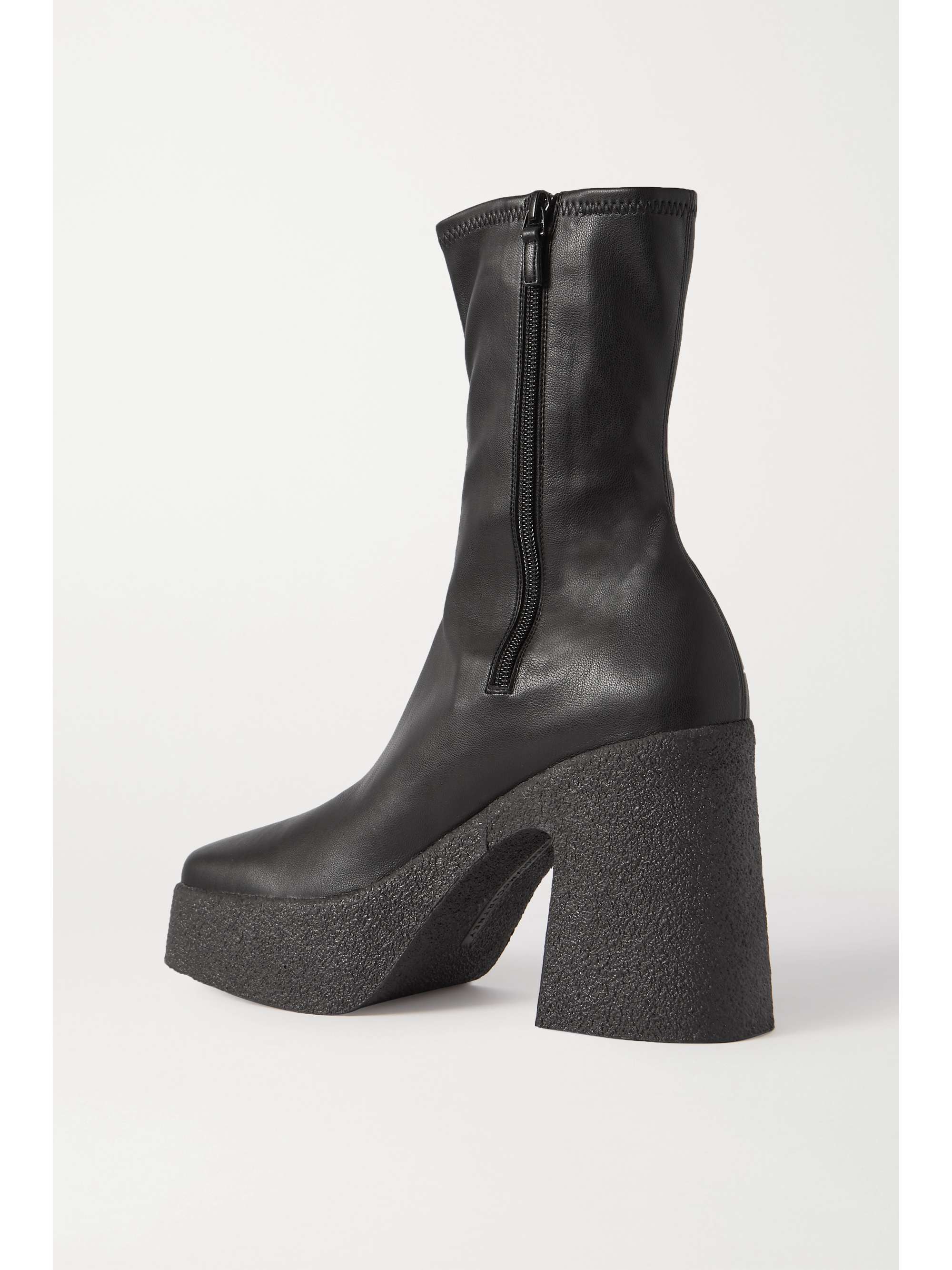 STELLA MCCARTNEY Skyla vegetarian leather platform ankle boots