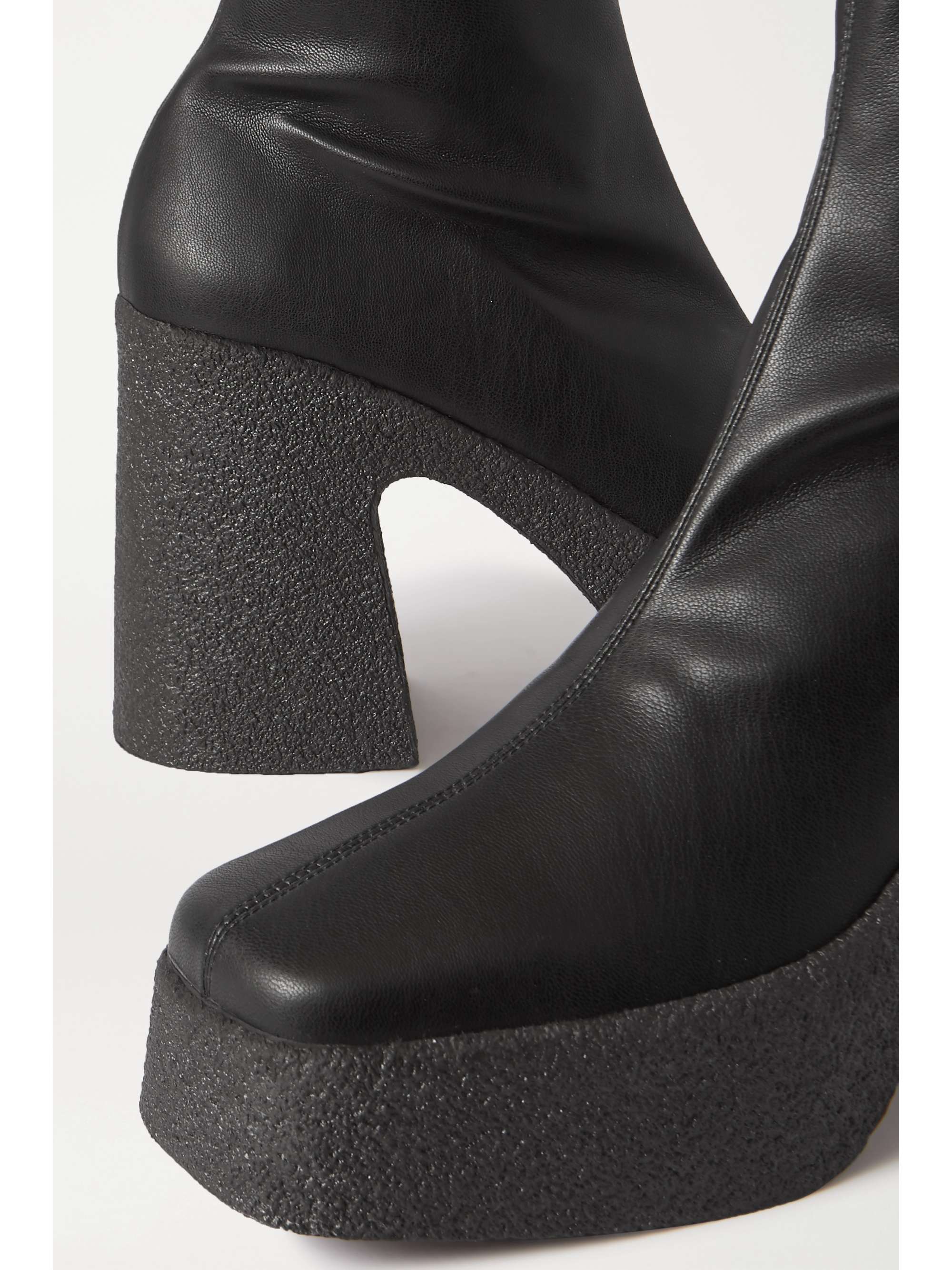 STELLA MCCARTNEY Skyla vegetarian leather platform ankle boots