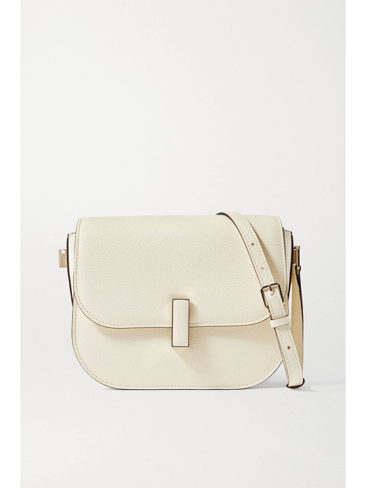 small cream shoulder bag
