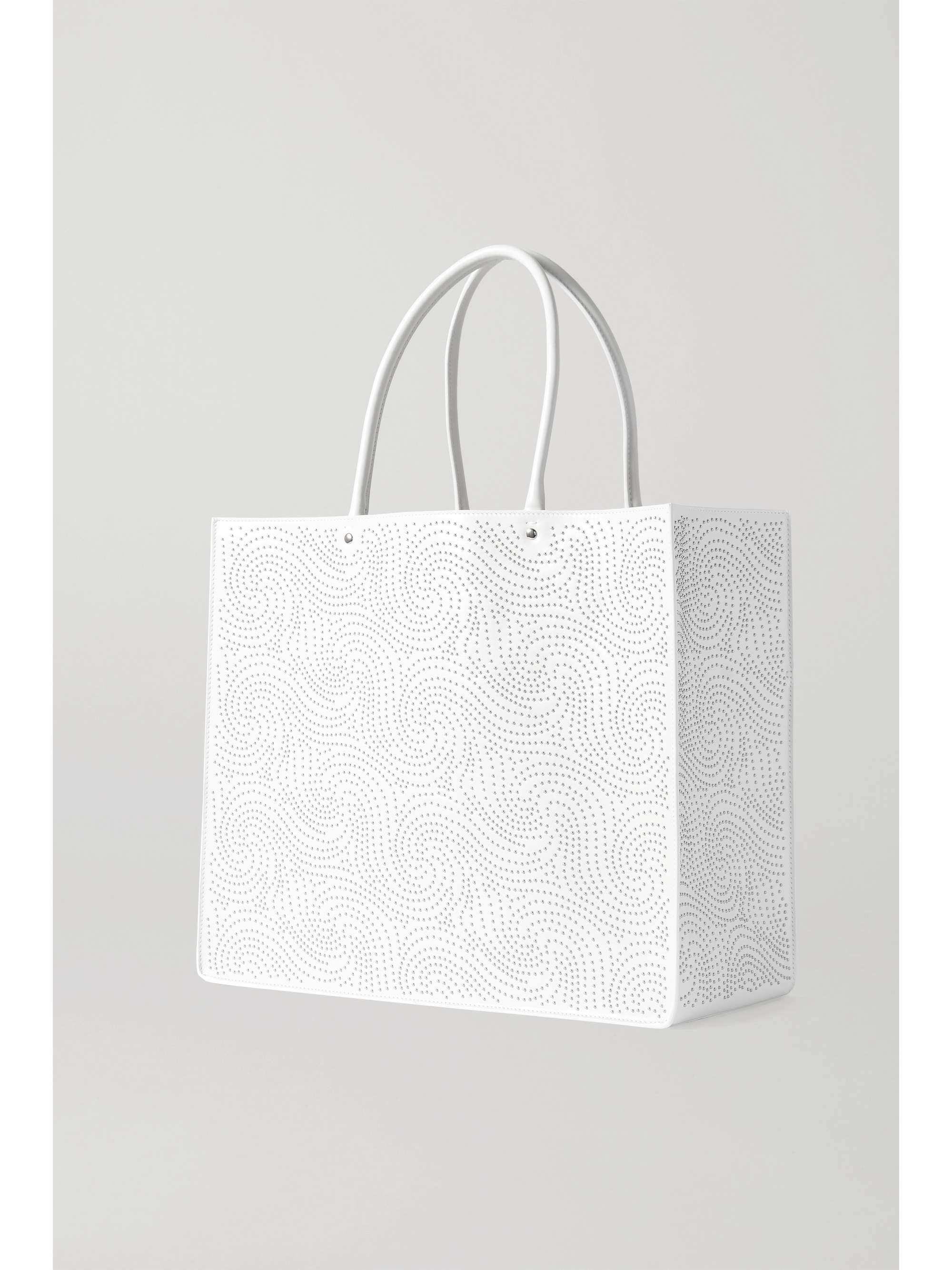 ALAÏA Garance medium studded leather tote