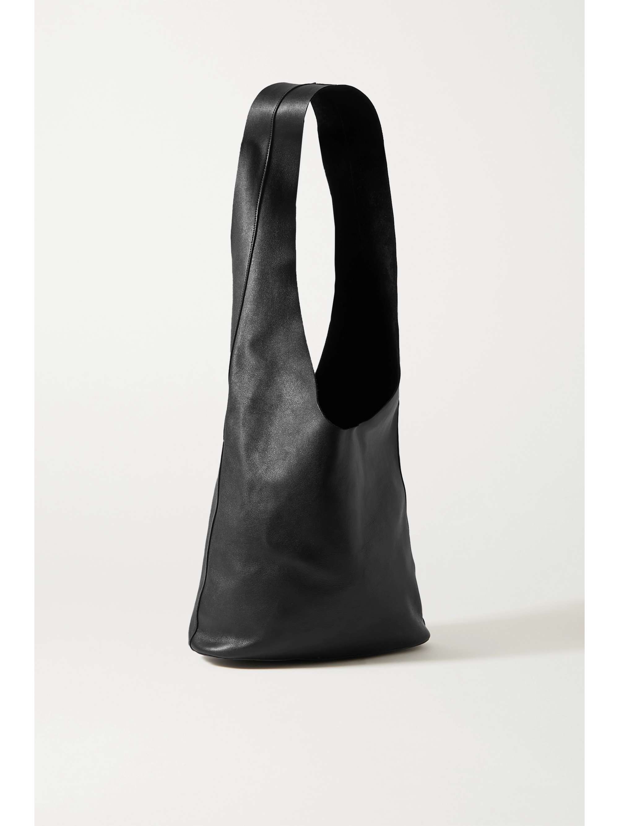 THE ROW Bindle Three textured-leather shoulder bag