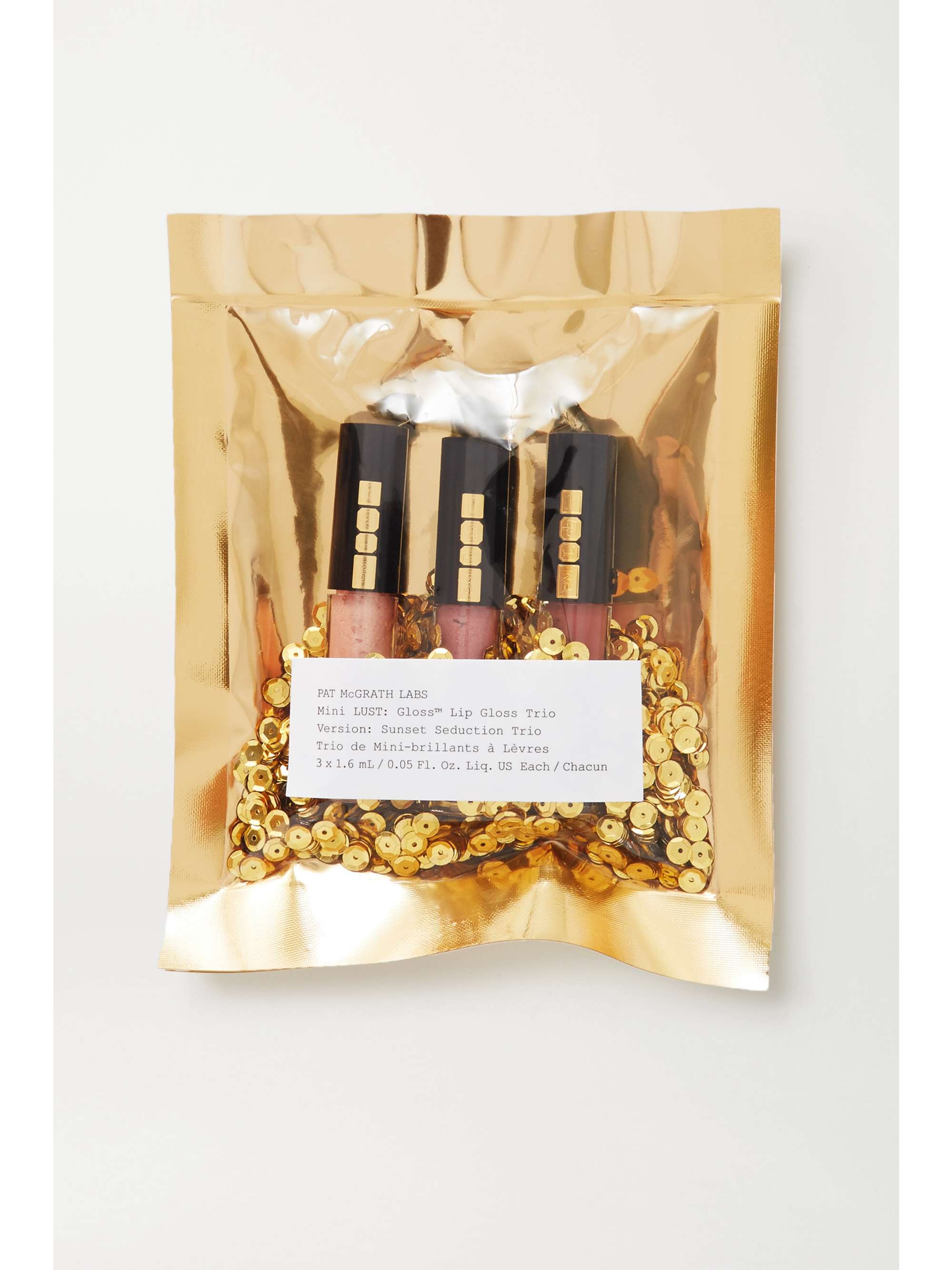PAT MCGRATH LABS Mini Lust Lip Gloss Trio - Sunset Seduction