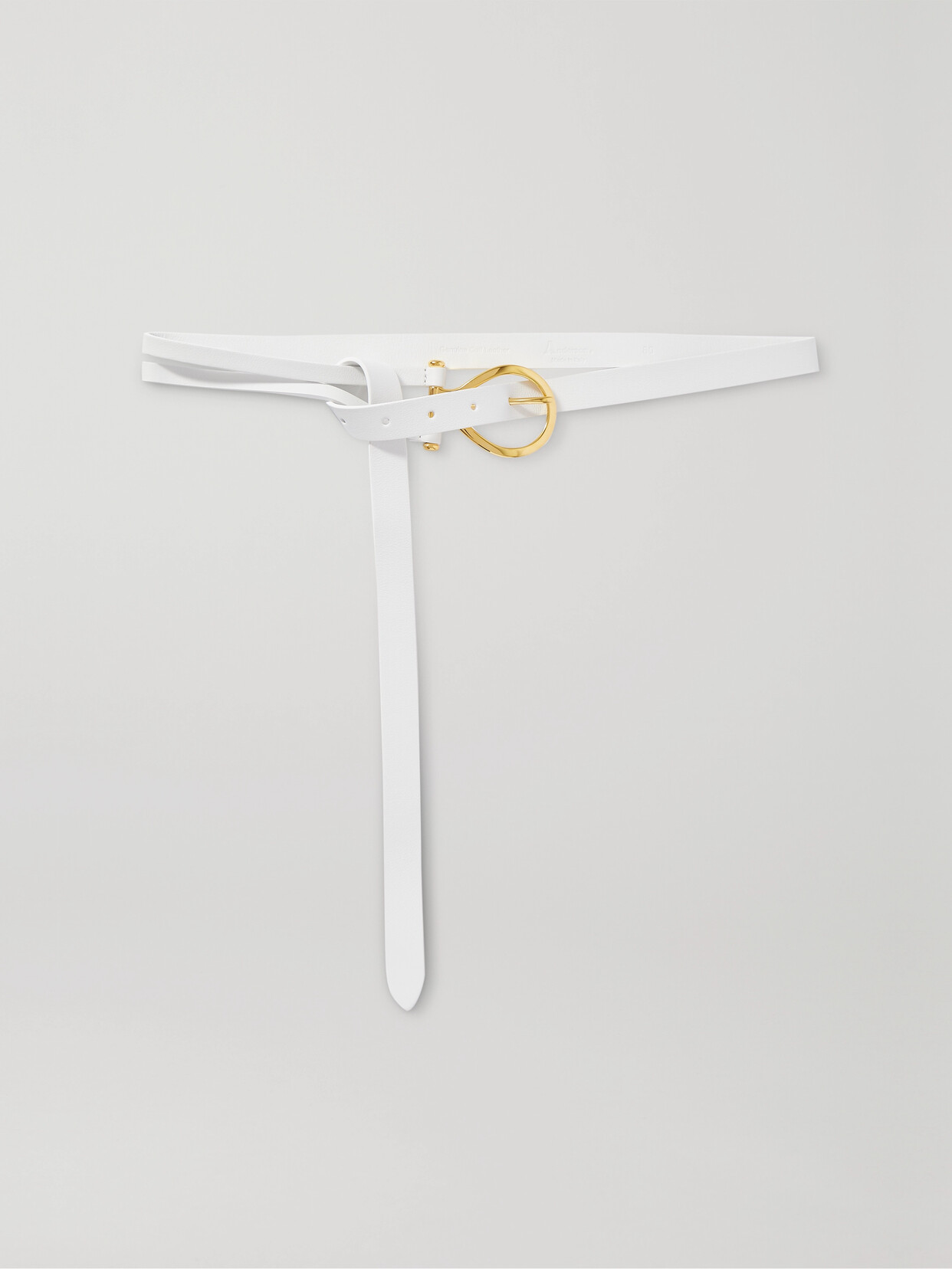 Anderson's Leather Belt In White