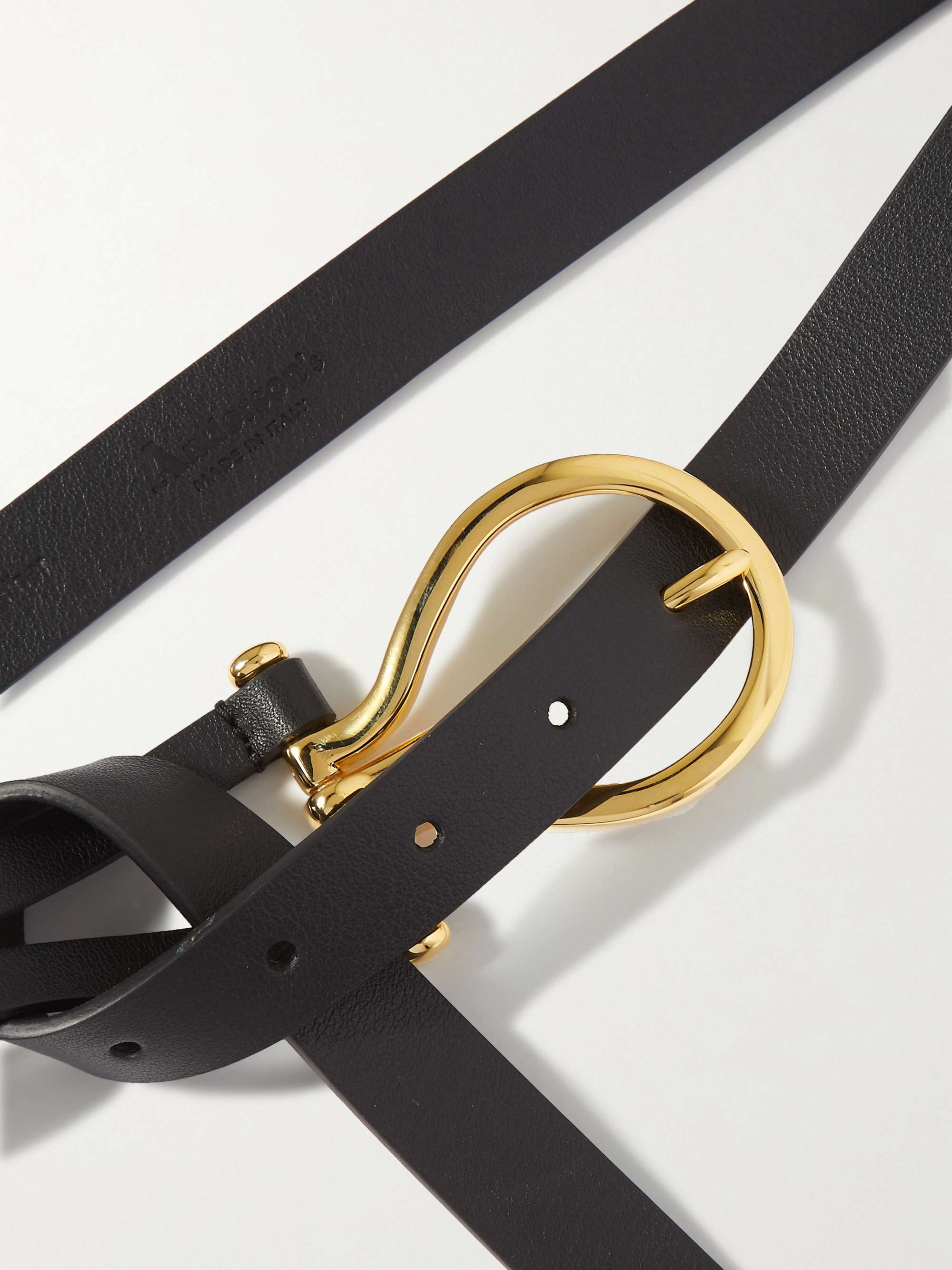 ANDERSON'S Leather belt | NET-A-PORTER