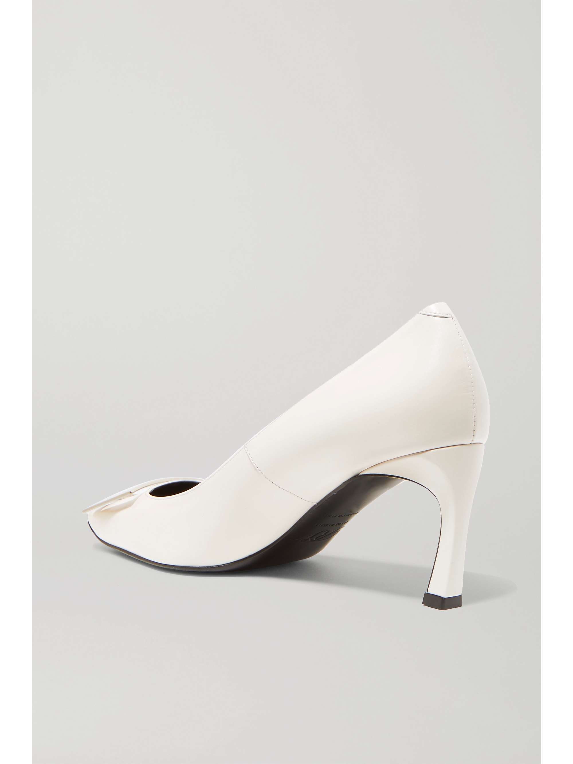 ROGER VIVIER Belle Vivier Trompette leather pumps