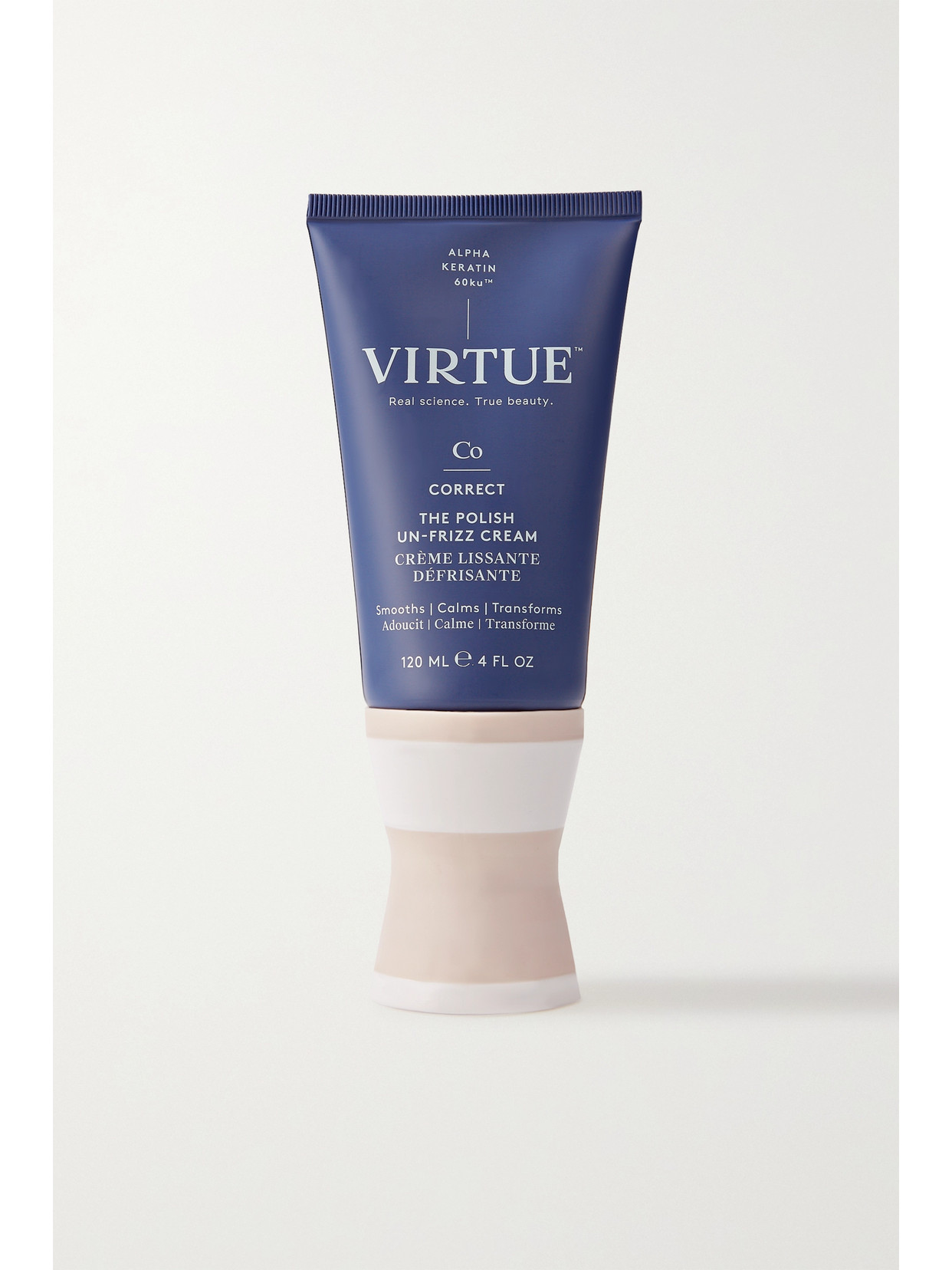 VIRTUE CORRECT THE POLISH UN-FRIZZ CREAM, 120ML