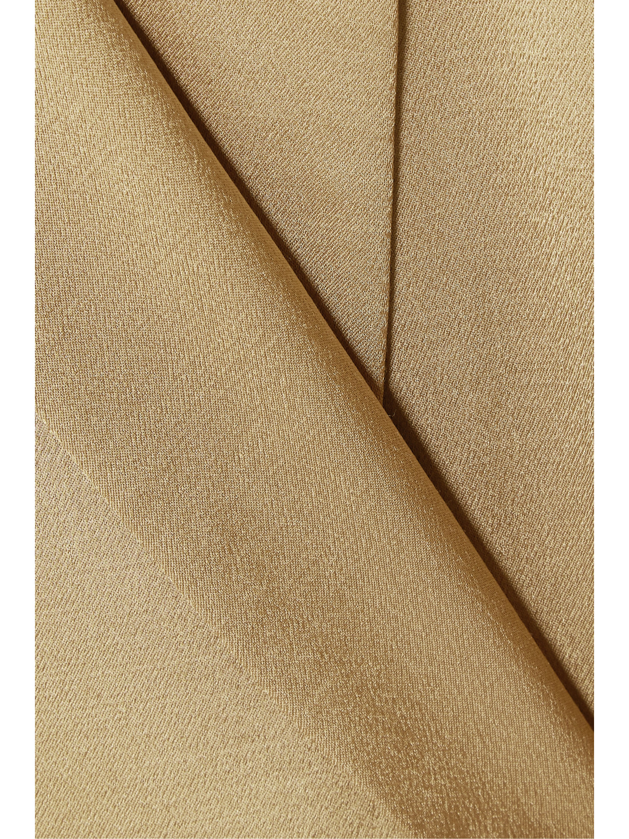 Mother Of Pearl Constance Satin Wrap Blazer In Gold