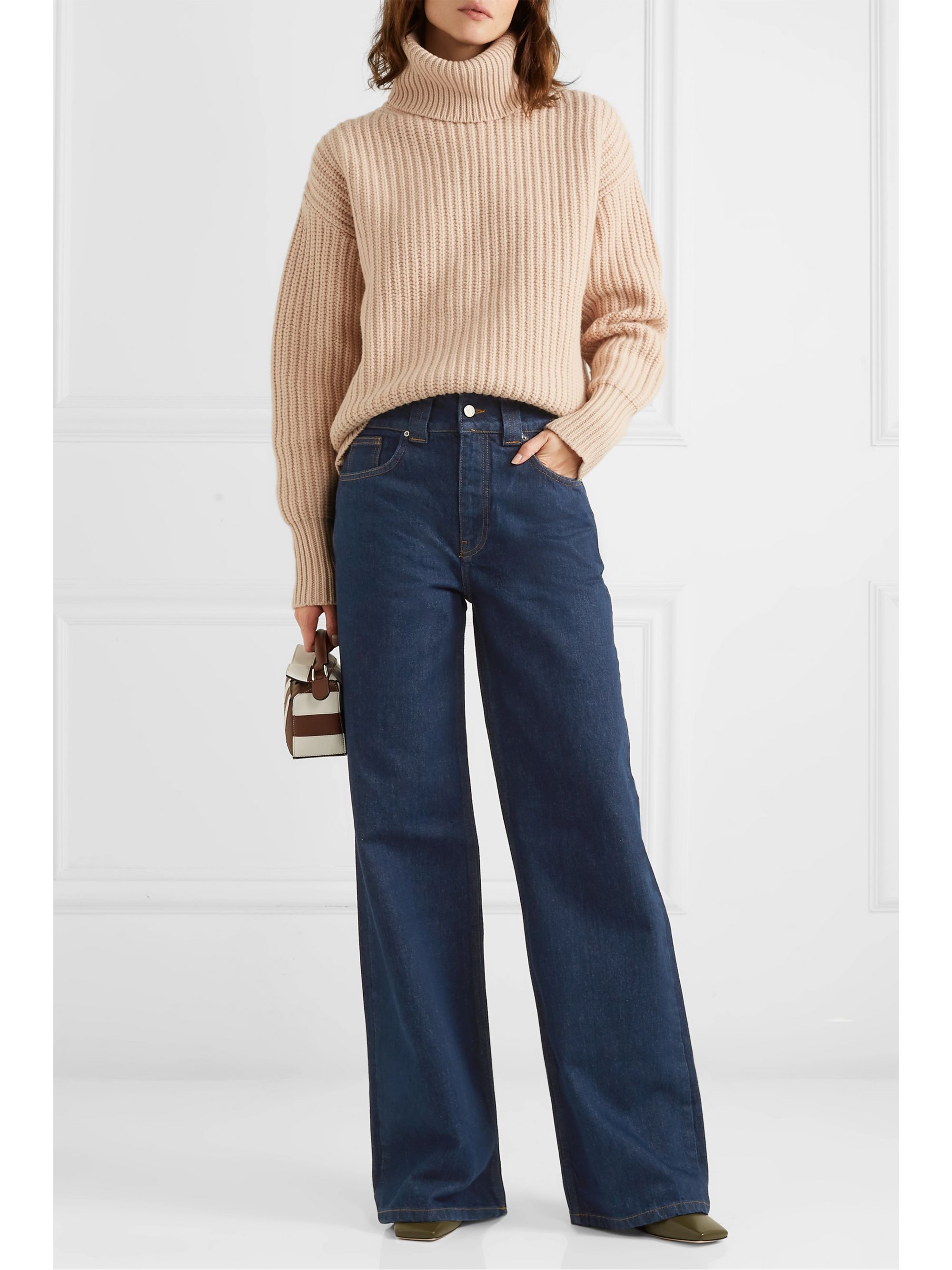 Victoria beckham wide leg jeans Clearance