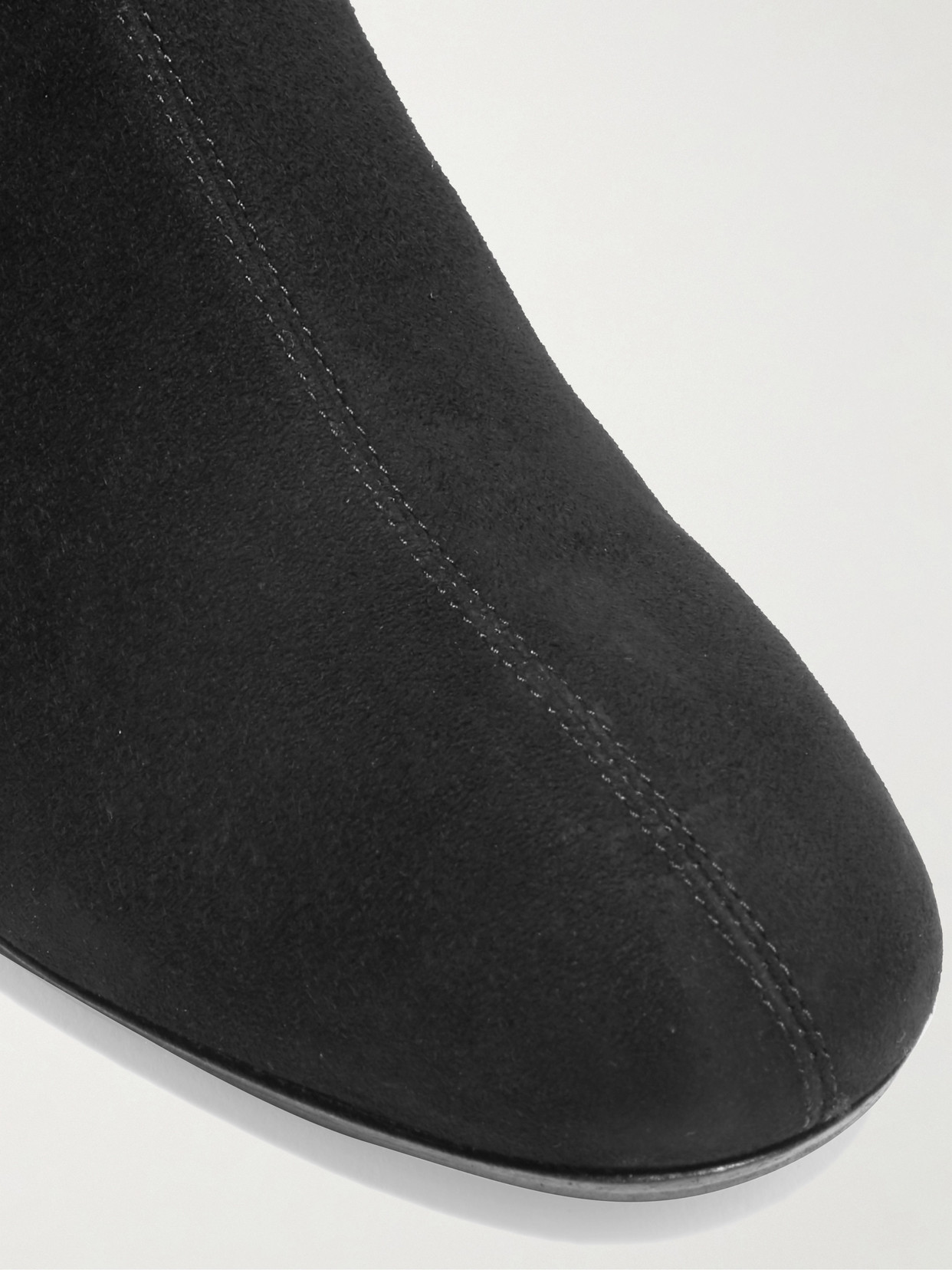 Aquazzura Saint Honore 50mm Ankle Boots In Black