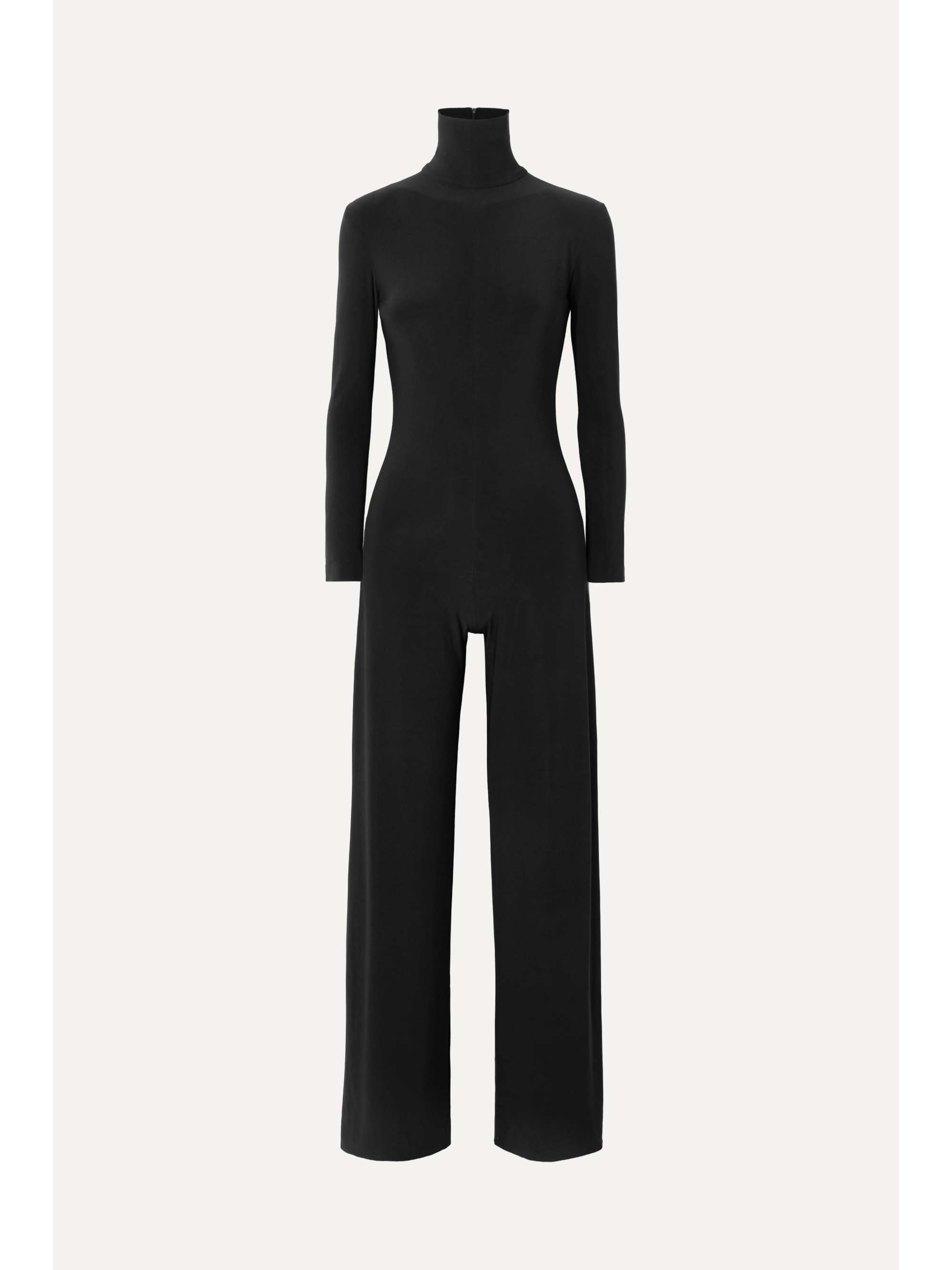 NORMA KAMALI Stretch-jersey turtleneck jumpsuit