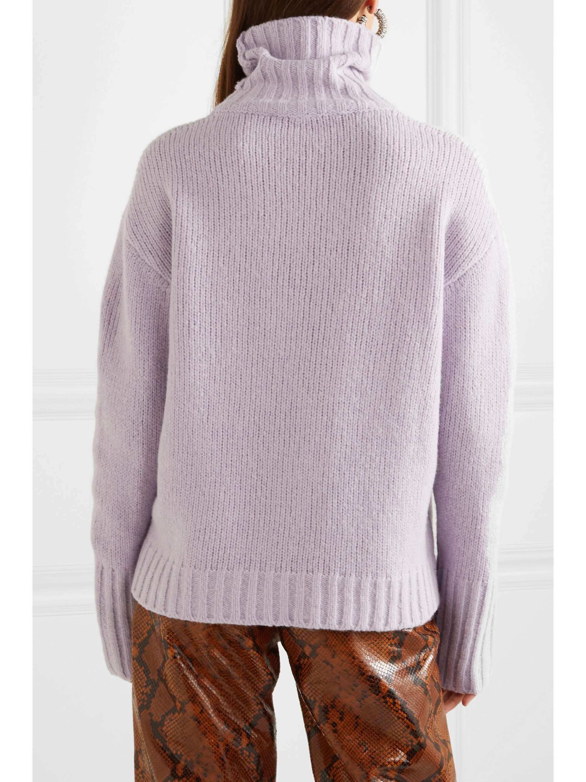 PHILOSOPHY DI LORENZO SERAFINI Wool-blend turtleneck sweater