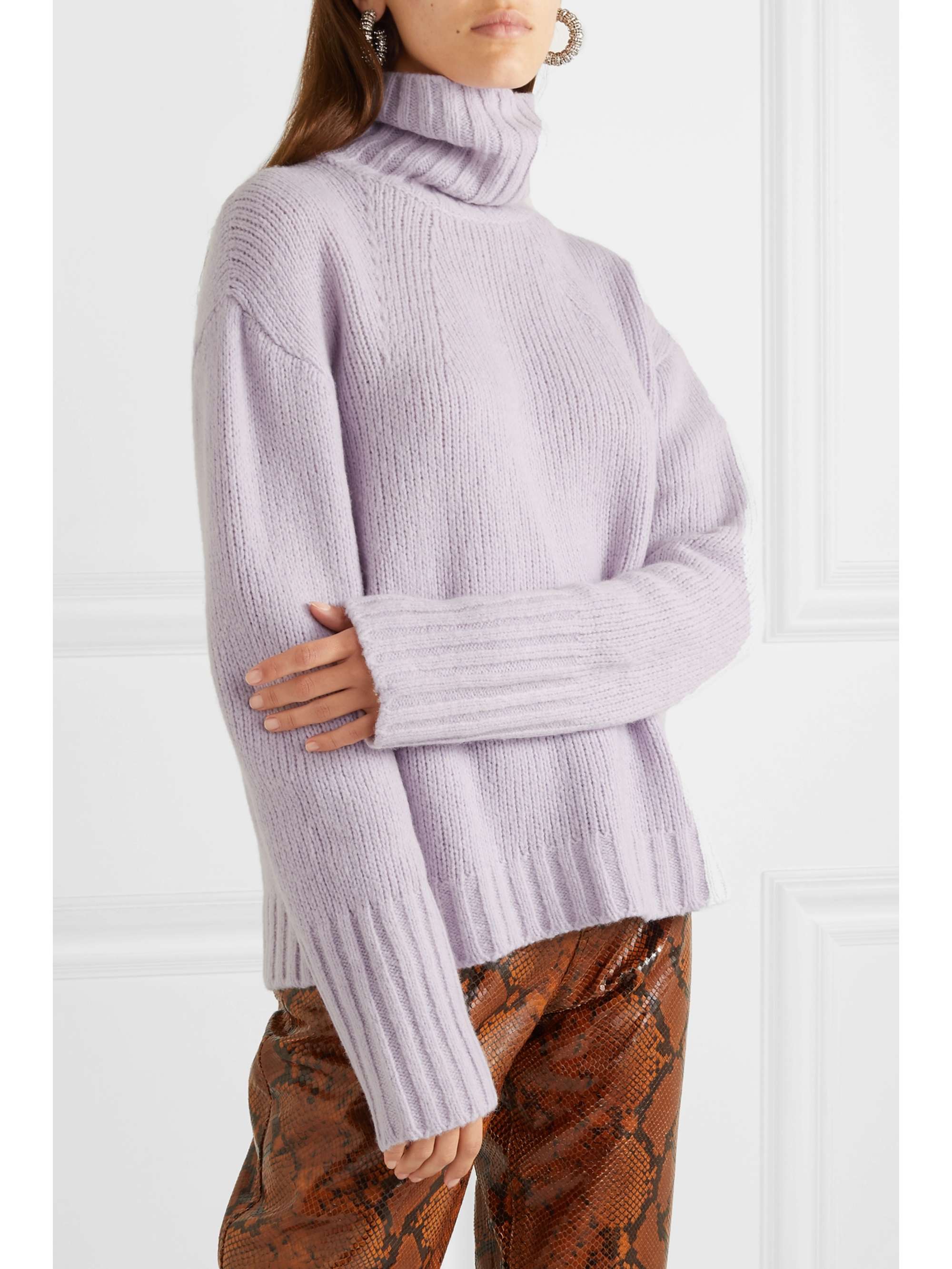 PHILOSOPHY DI LORENZO SERAFINI Wool-blend turtleneck sweater