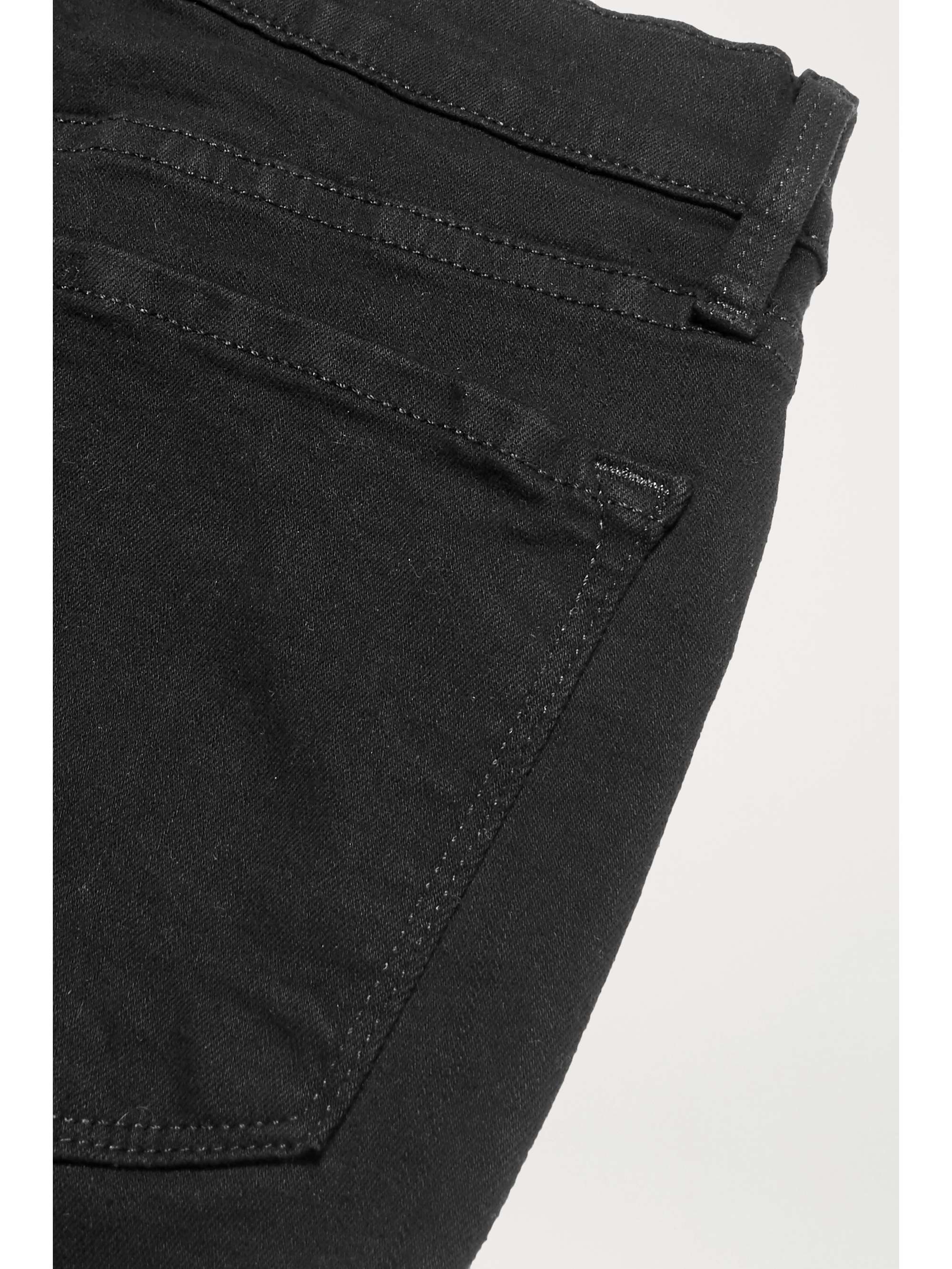 FRAME Le Skinny de Jeanne Raw Stagger mid-rise jeans