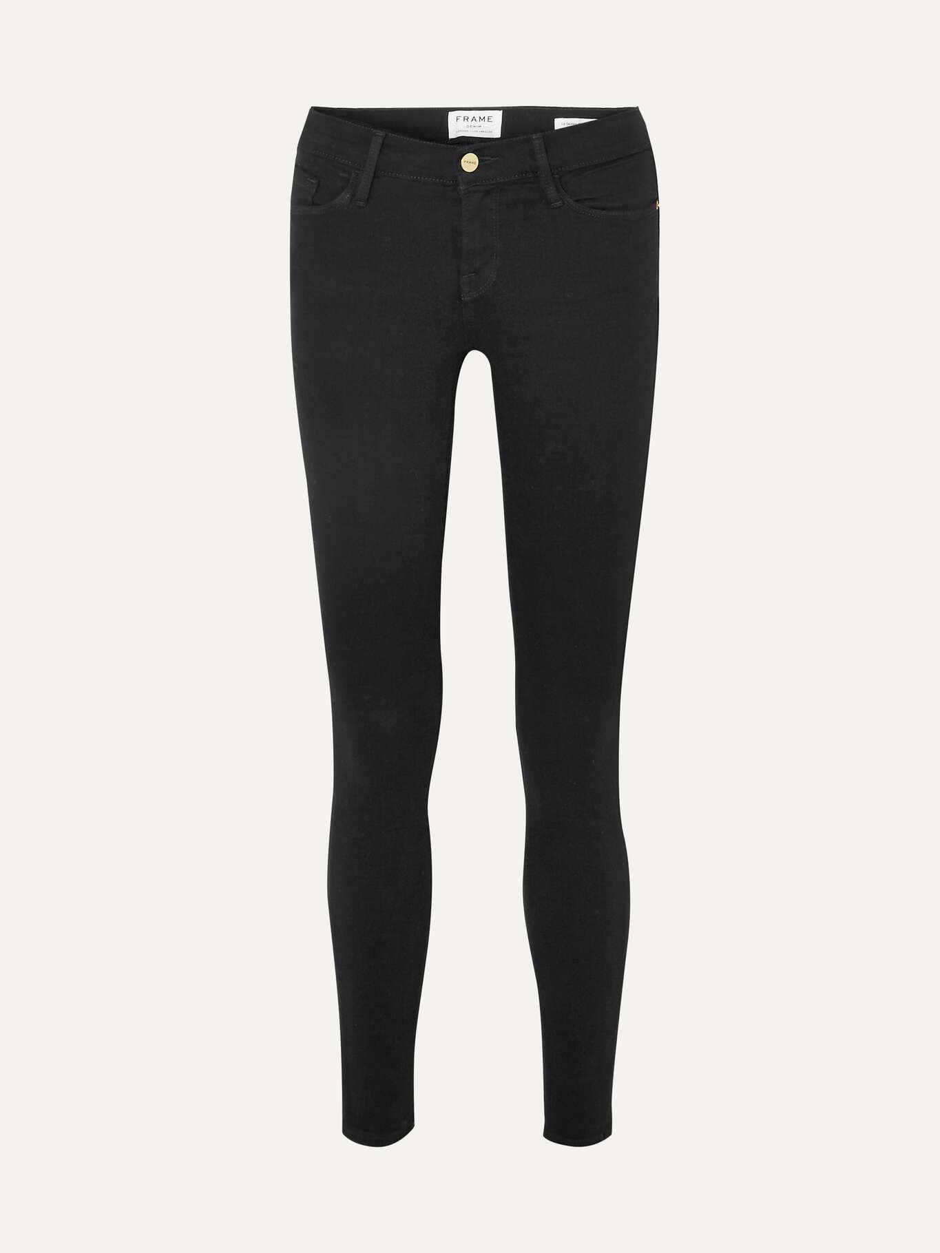 FRAME Le Skinny de Jeanne midrise jeans NETAPORTER