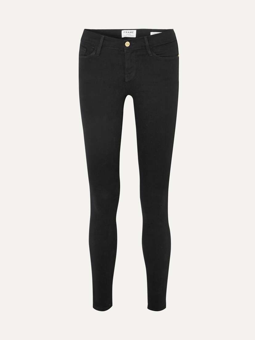Frame Le Skinny De Jeanne Mid-rise Jeans