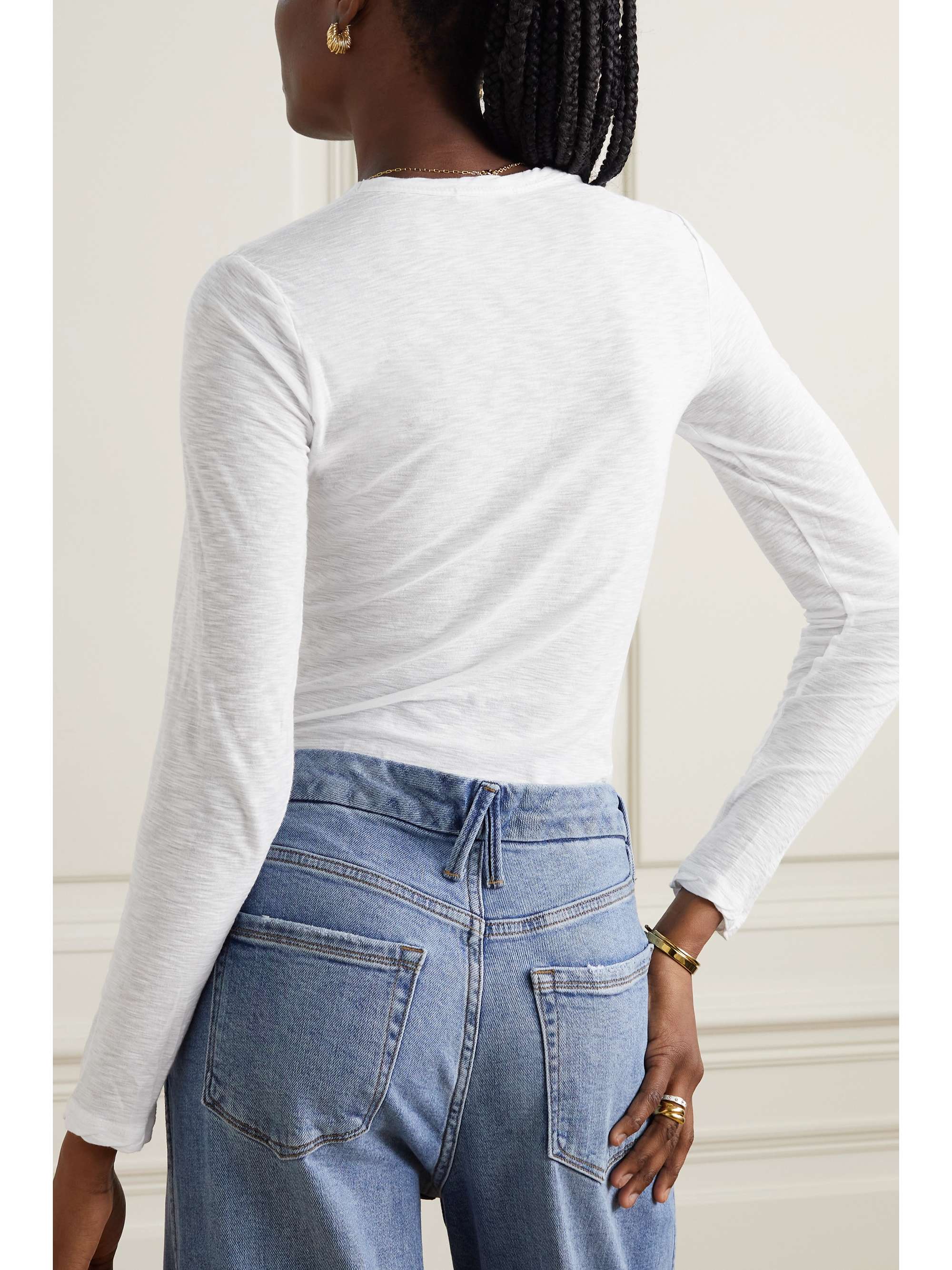 JAMES PERSE Slub cotton top