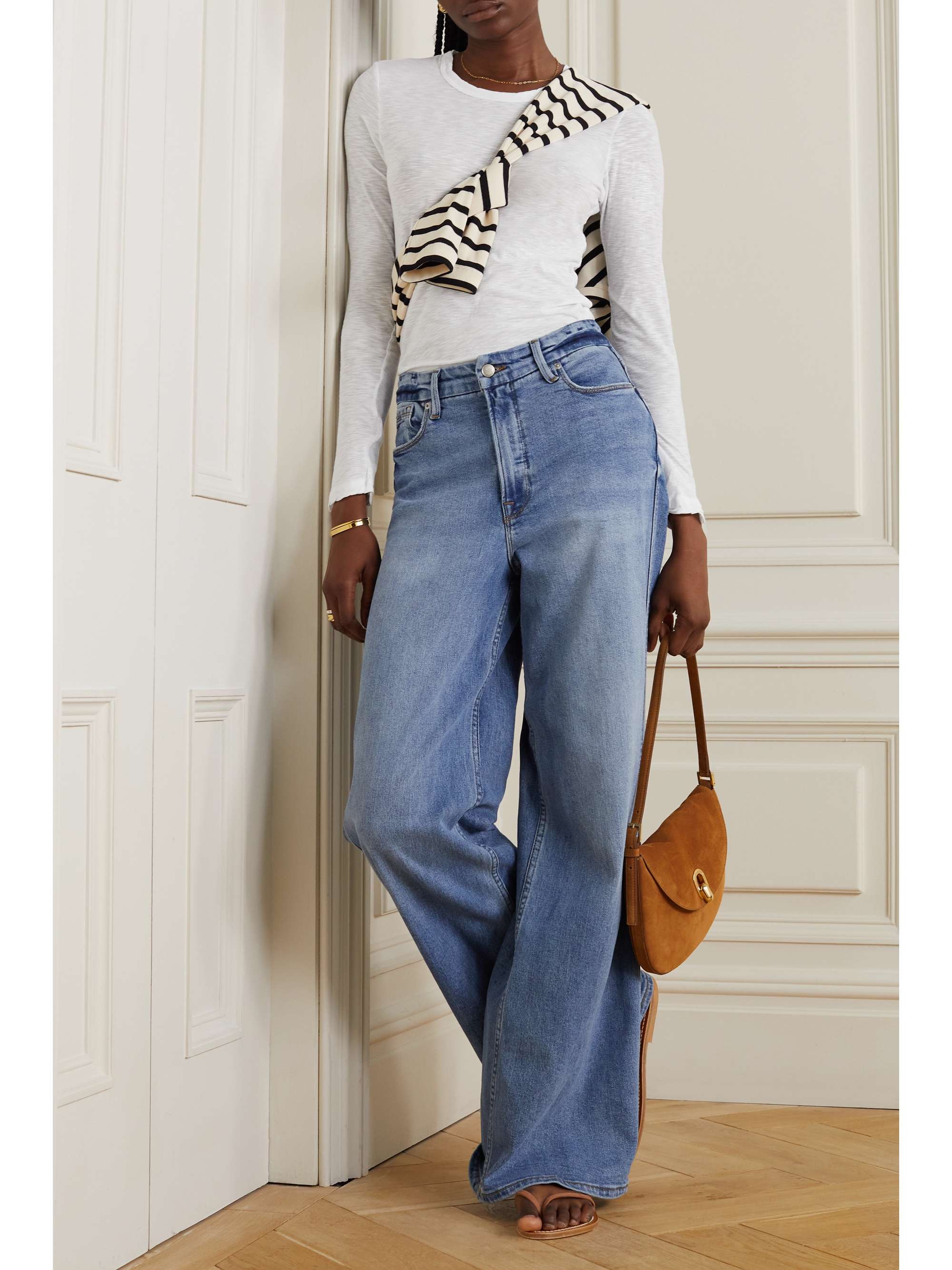JAMES PERSE Slub cotton top