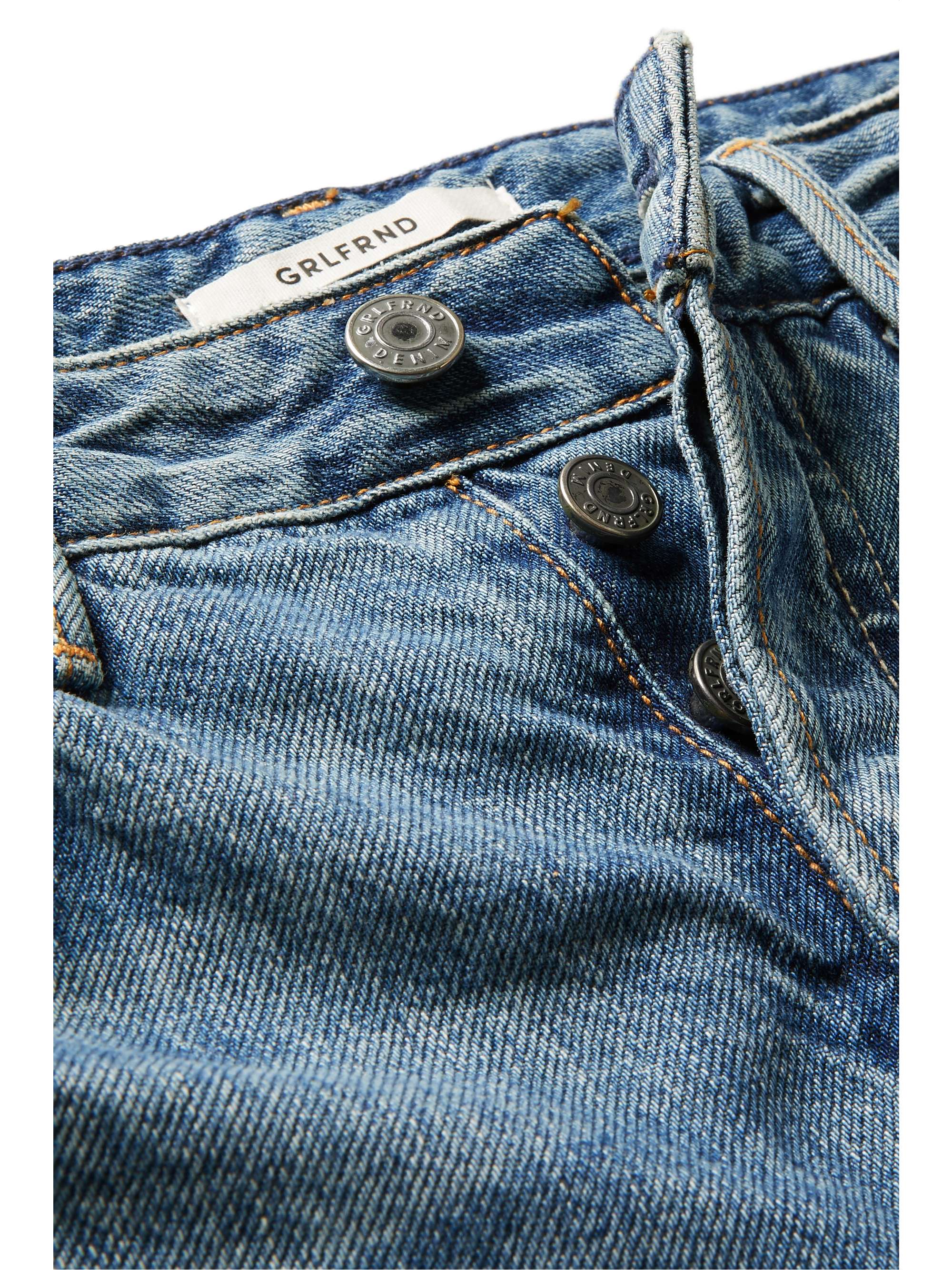 GRLFRND Addison high-rise straight-leg jeans