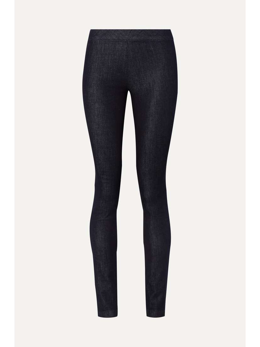 The Row Essentials Stratton Stretch-denim Leggings
