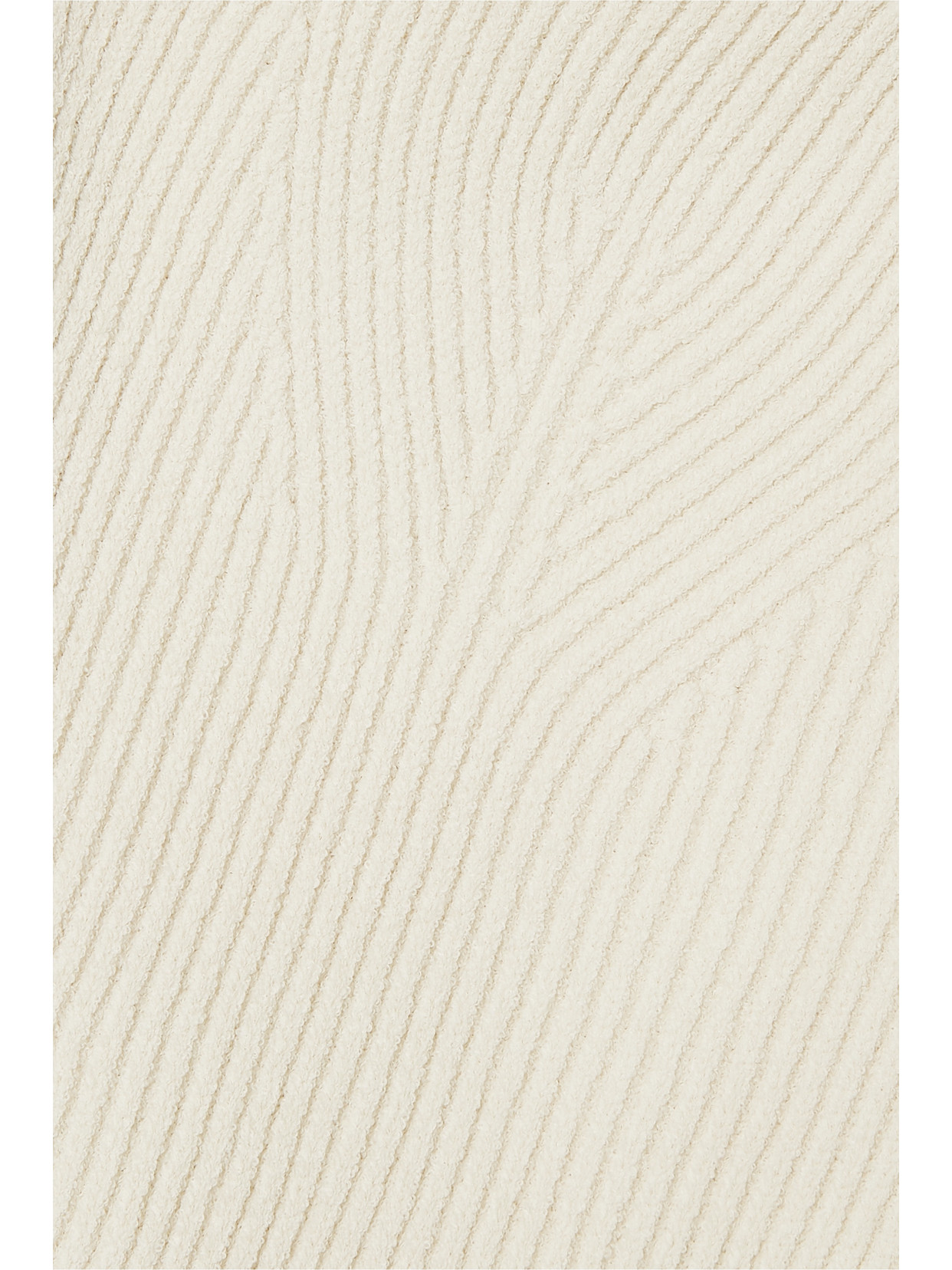 Khaite Maddy Ribbed-knit Sweater In Cream